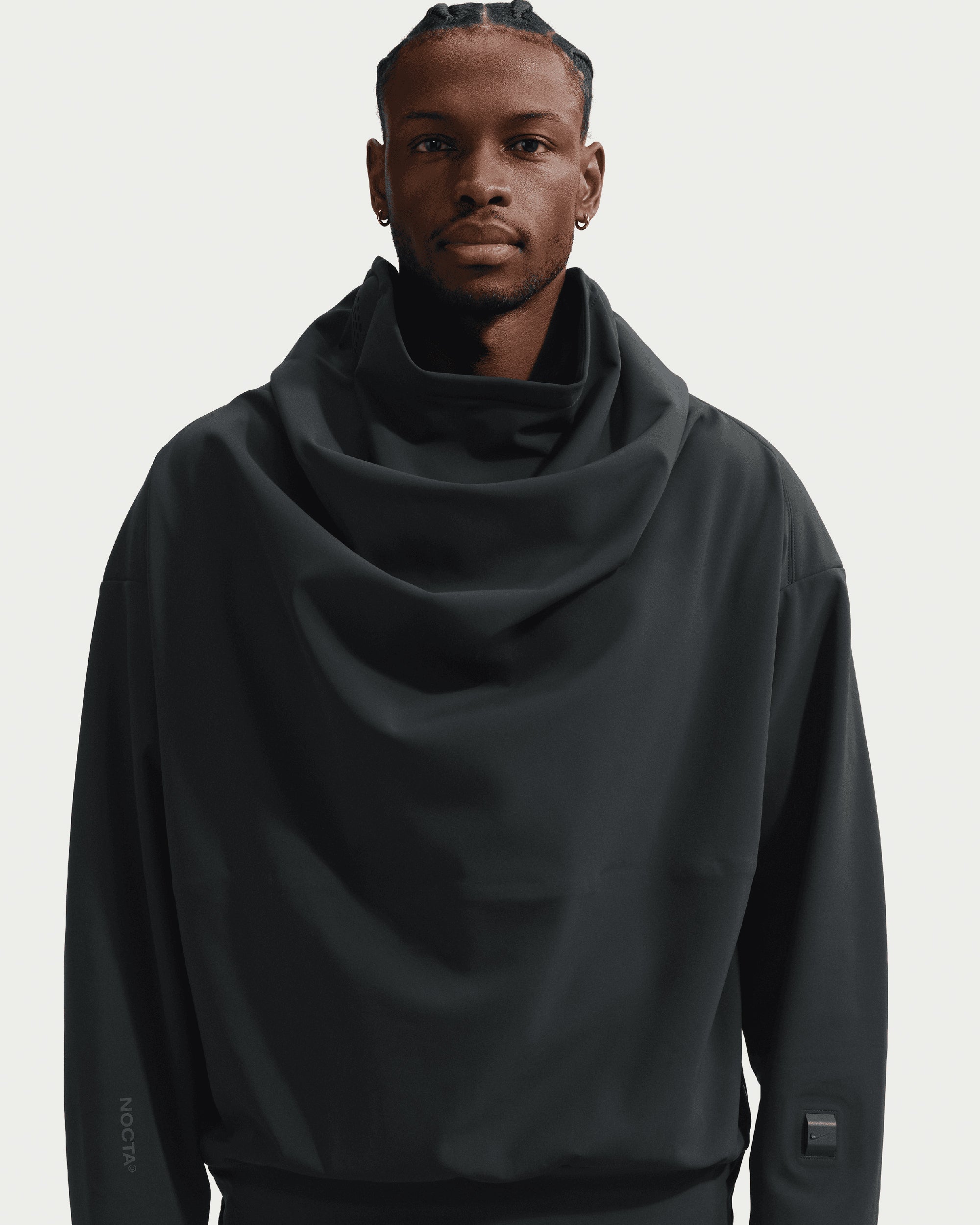 T-Shirts Nike x Drake NOCTA Code "Hyena" Long-Sleeved Relaxed Men's T-Shirt - HQ4483-010