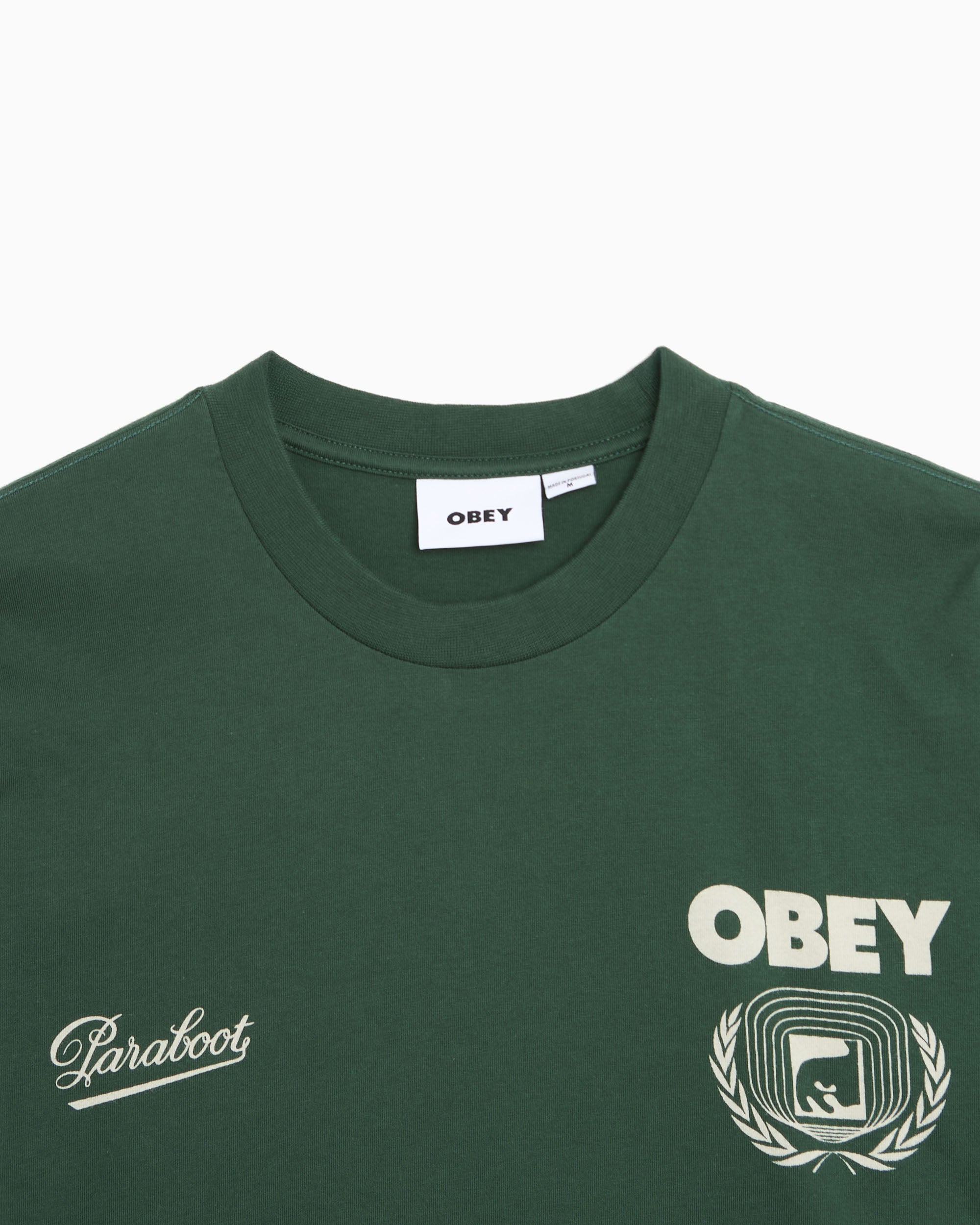 T-Shirts OBEY Clothing x Paraboot Kranks Logo Men's T-Shirt - 131080386-PBG