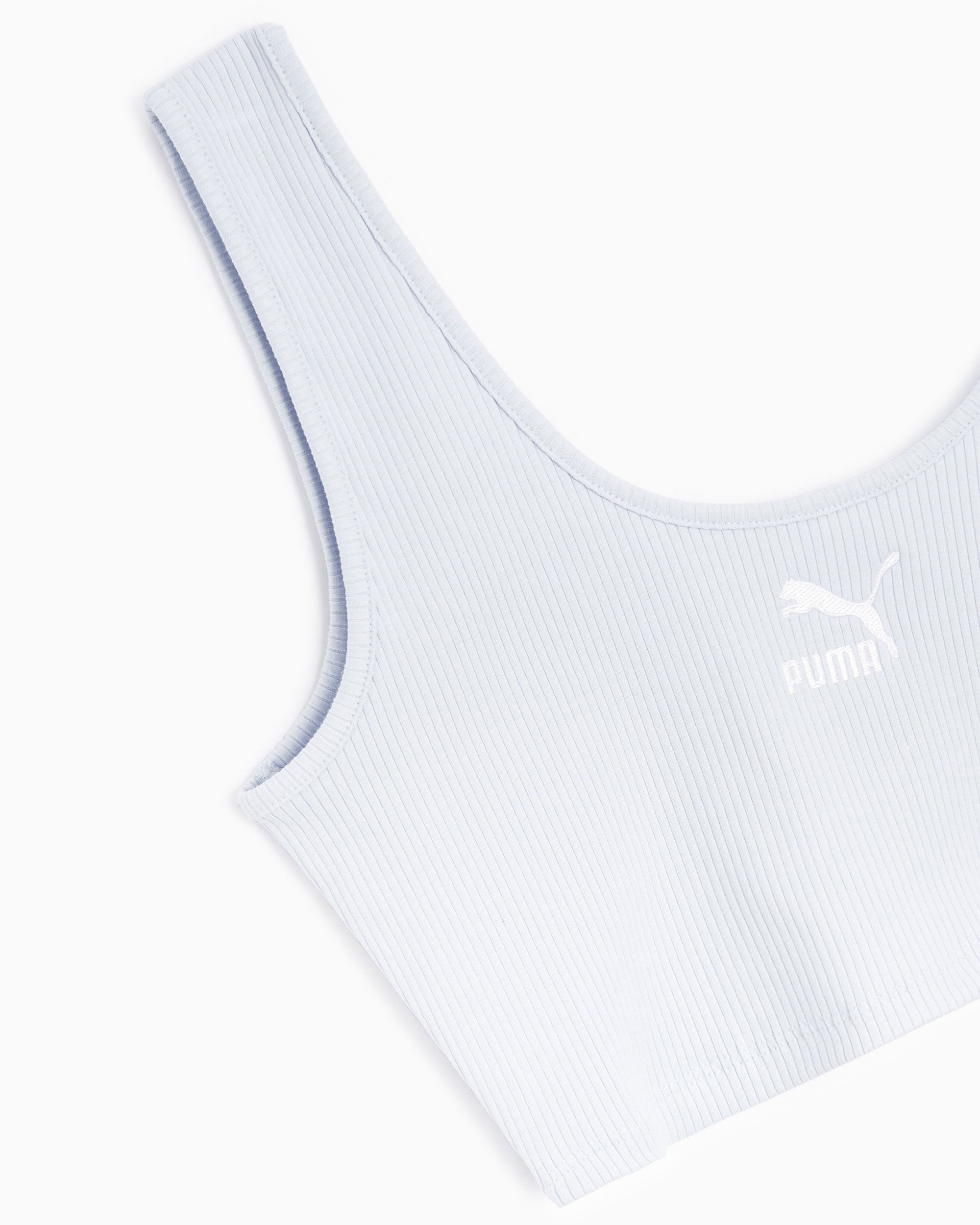 T-Shirts Puma Classics Women's Ribbed Crop Top Women's T-Shirt - 533447-21