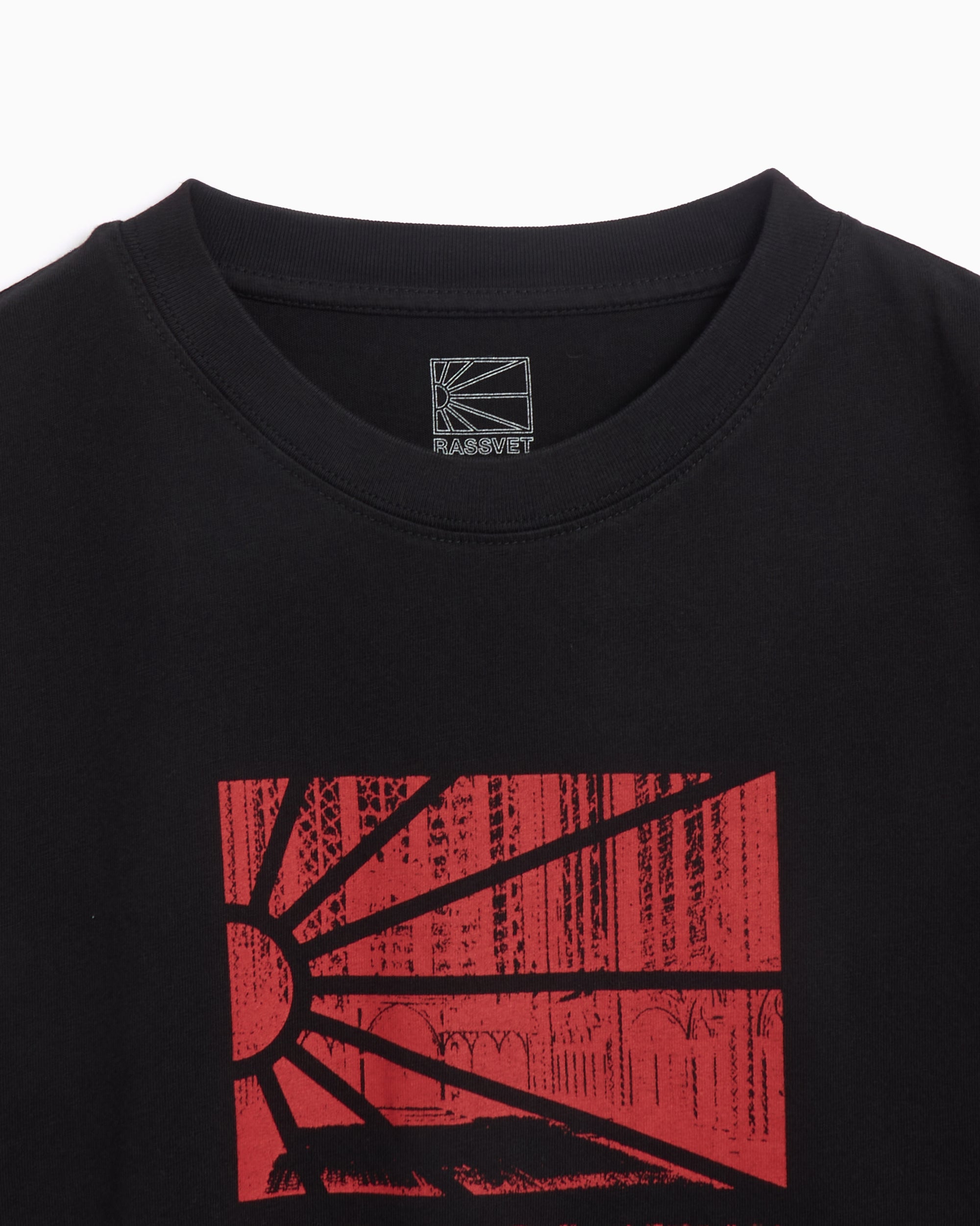 T-Shirts Rassvet Ray Logo Men's Knit T-Shirt Men's T-Shirt - PACC16T001-1