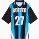 Reebok x Botter Reverse gestreept Jersey T-Shirt voor heren
