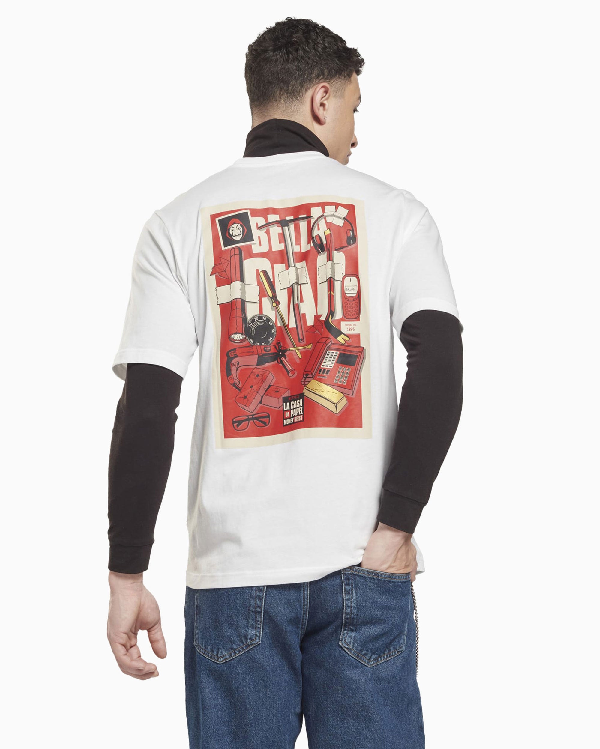 T-Shirts Reebok x La Casa de Papel Unisex T-Shirt Unisex T-Shirt - HH7094