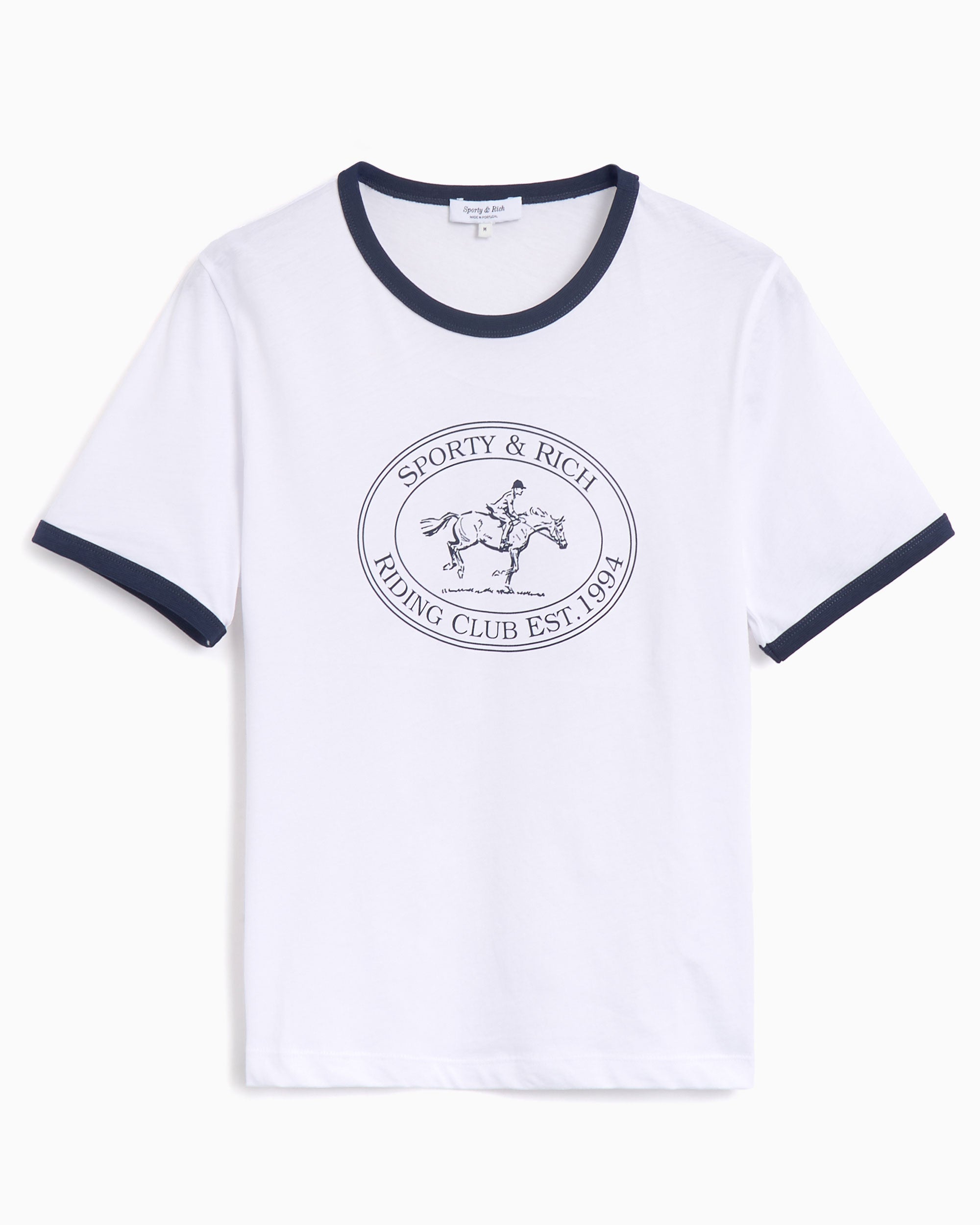 T-Shirts Sporty & Rich Anae Women's Serif Logo Skirt Women's T-Shirt - TO073612244WH01