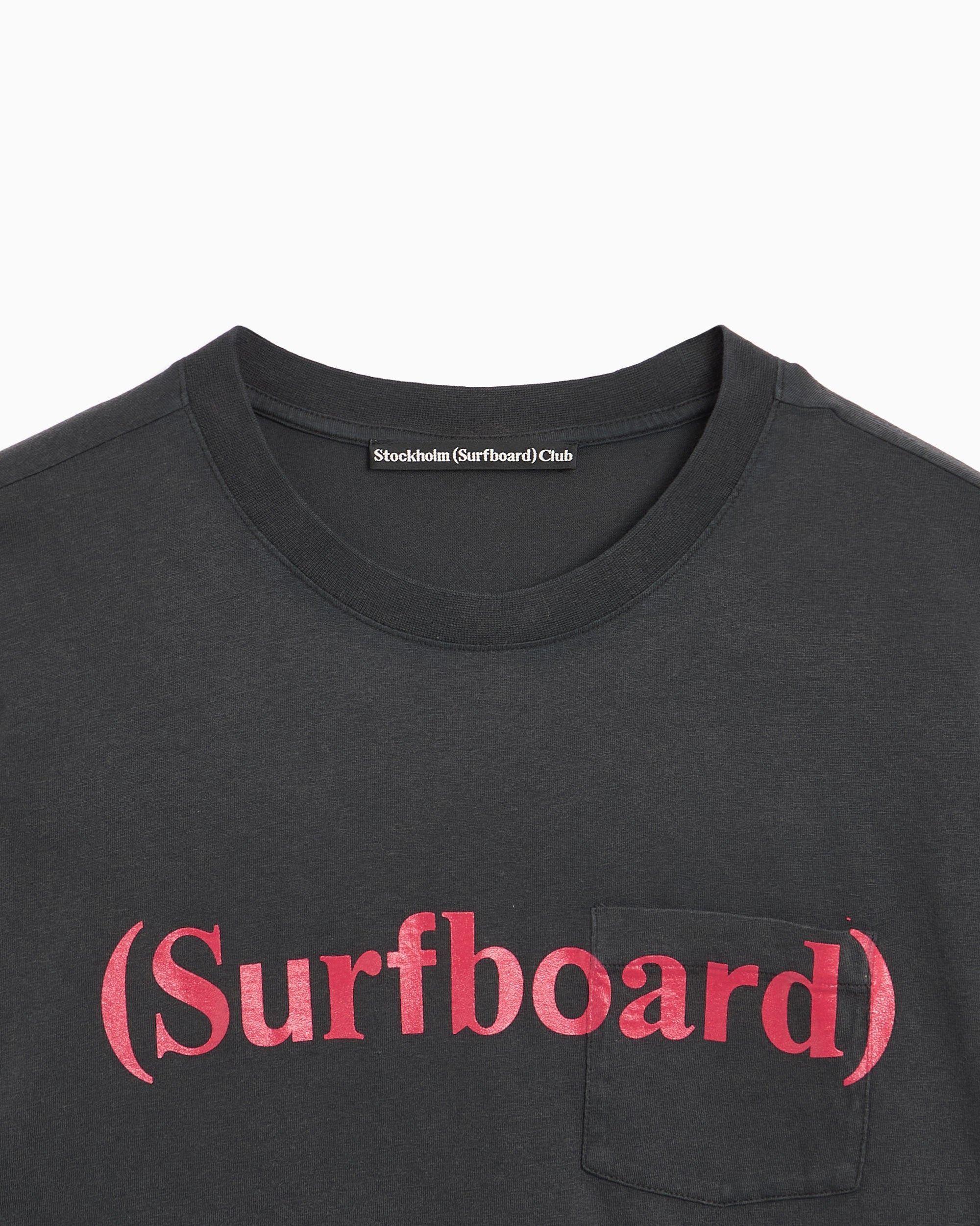 T-Shirts Stockholm (Surfboard) Club Pocket Men's T-Shirt Men's T-Shirt - U1000172-Black