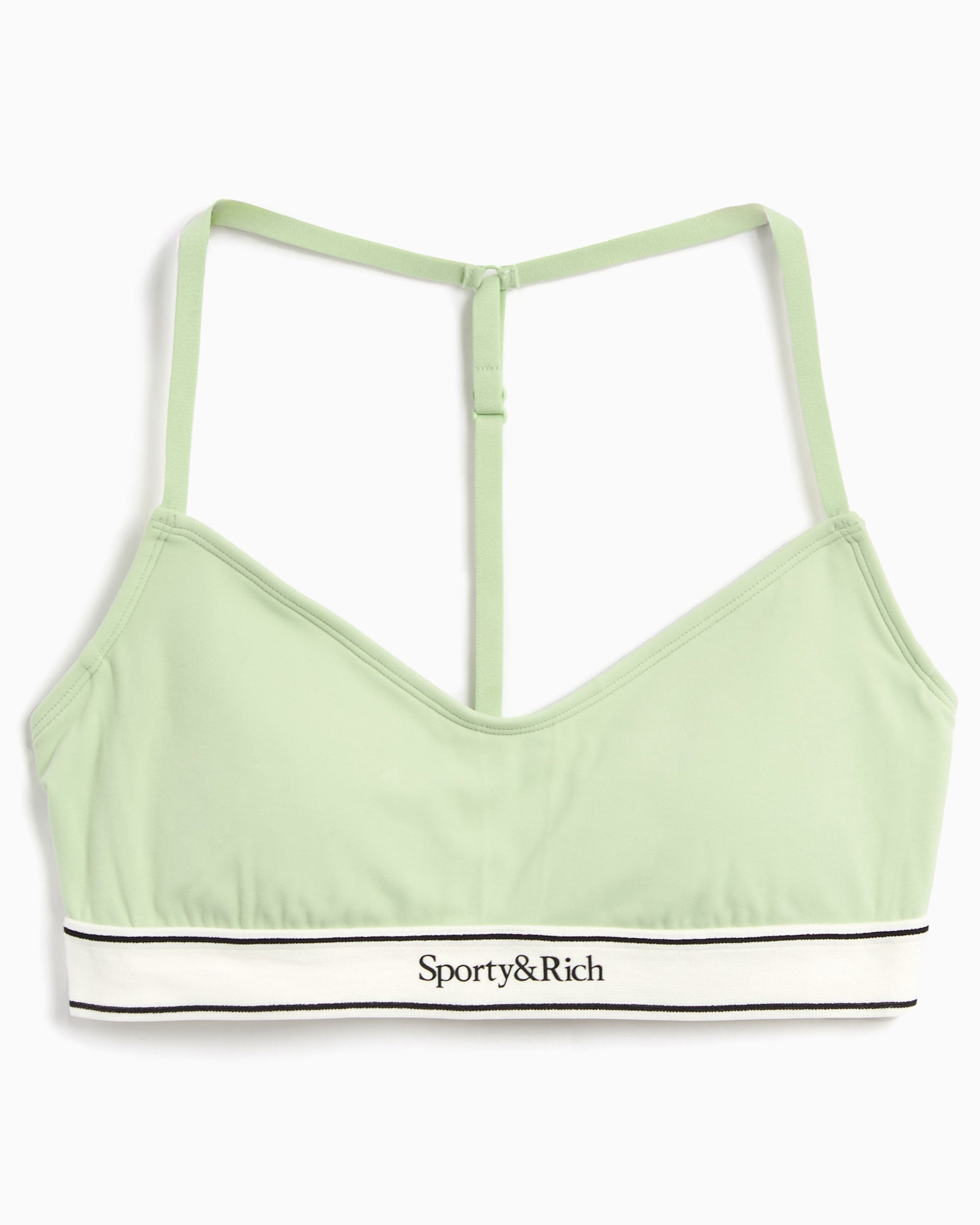 Underwear Sporty & Rich Serif Logo Sports Women's Bra Women's Underwear - TO017S412SS