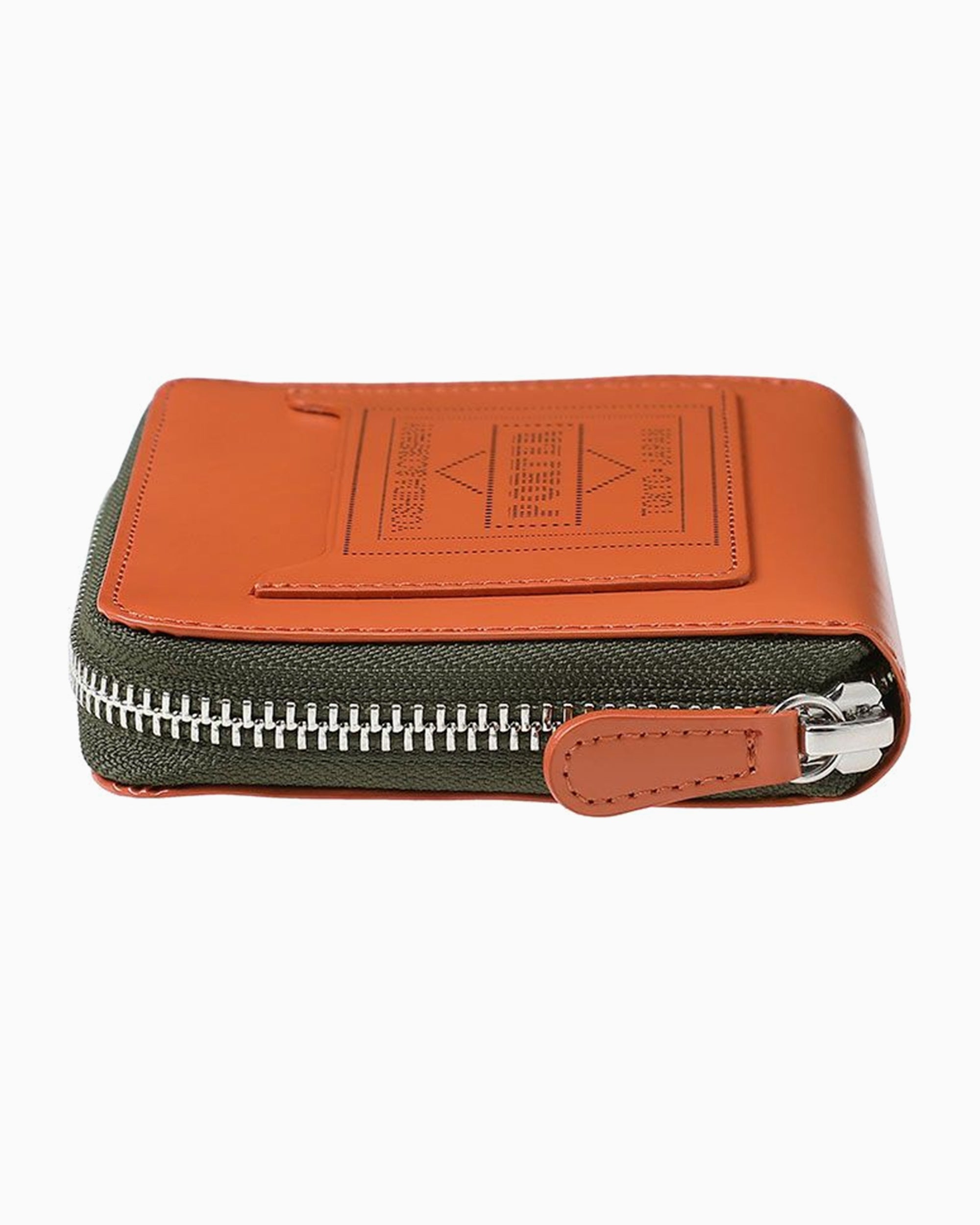 Wallets Porter-Yoshida & Co. PS With Zipper Unisex Wallet - 384-02951-ORANGEKHAKI