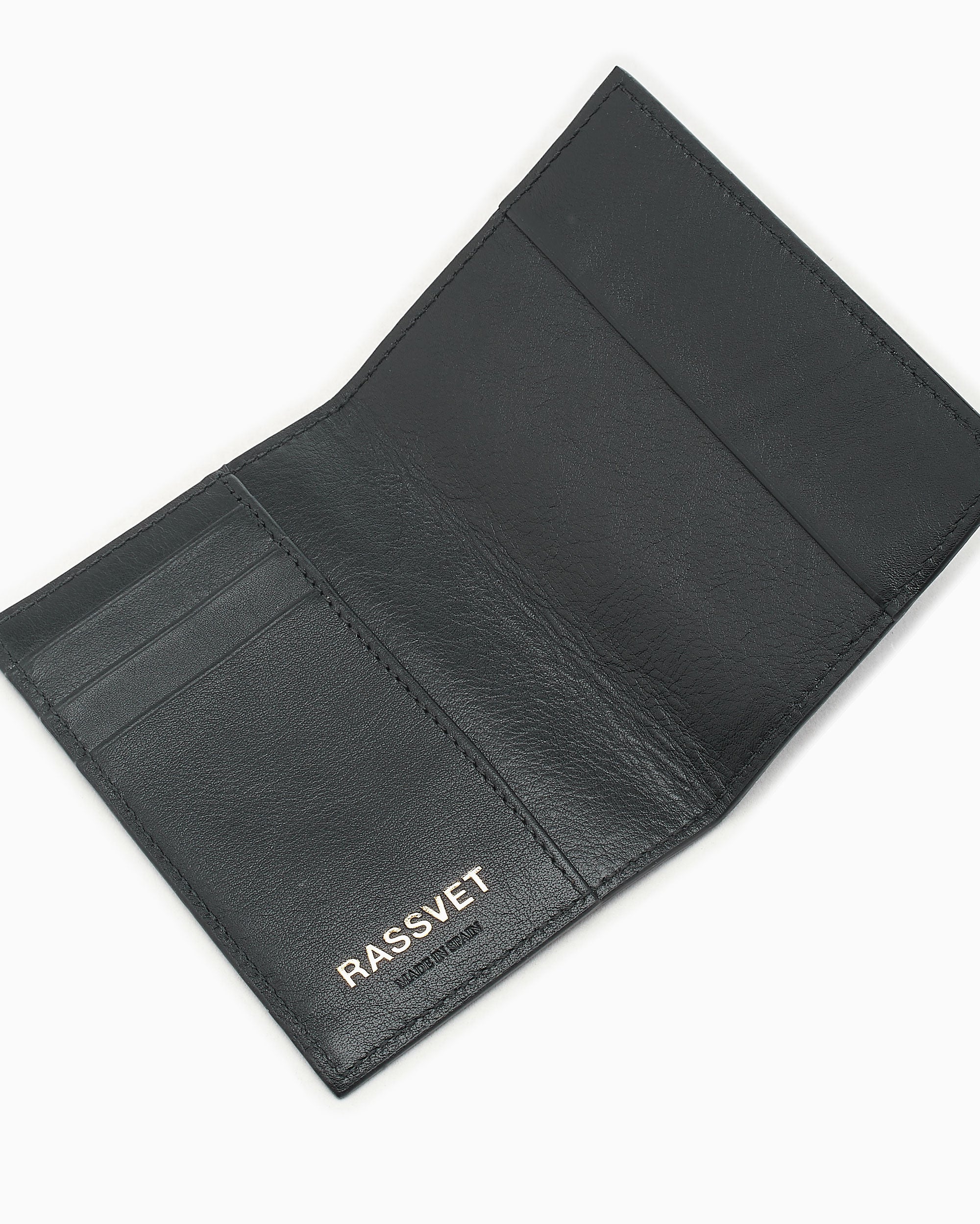 Wallets Rassvet Logo Unisex Leather Passport Holder Unisex Wallet - PACC15K002-1