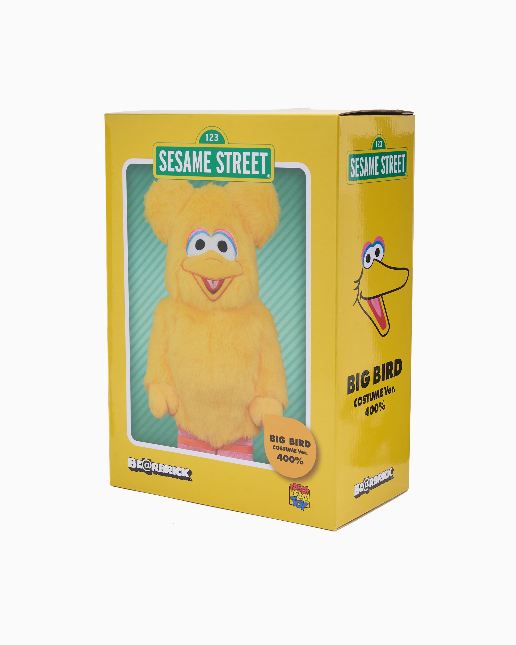 Art Toys Medicom Toy Be@rbrick Big Bird Costume 400% - BBRCK400BGBDC