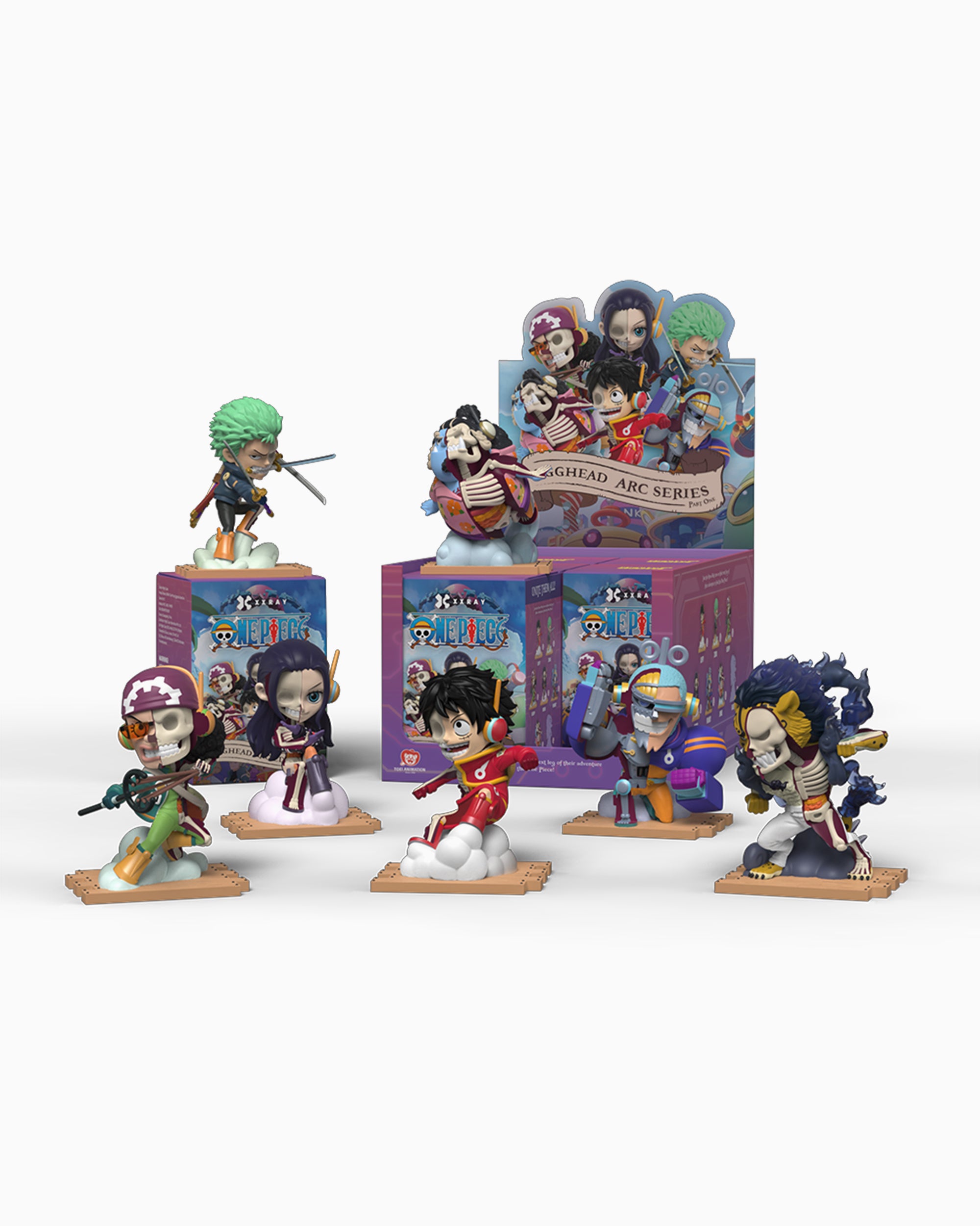 Mighty Jaxx Verrassingsdoos (1 stuk) XXRAY: One Piece Egghead Arc Seri