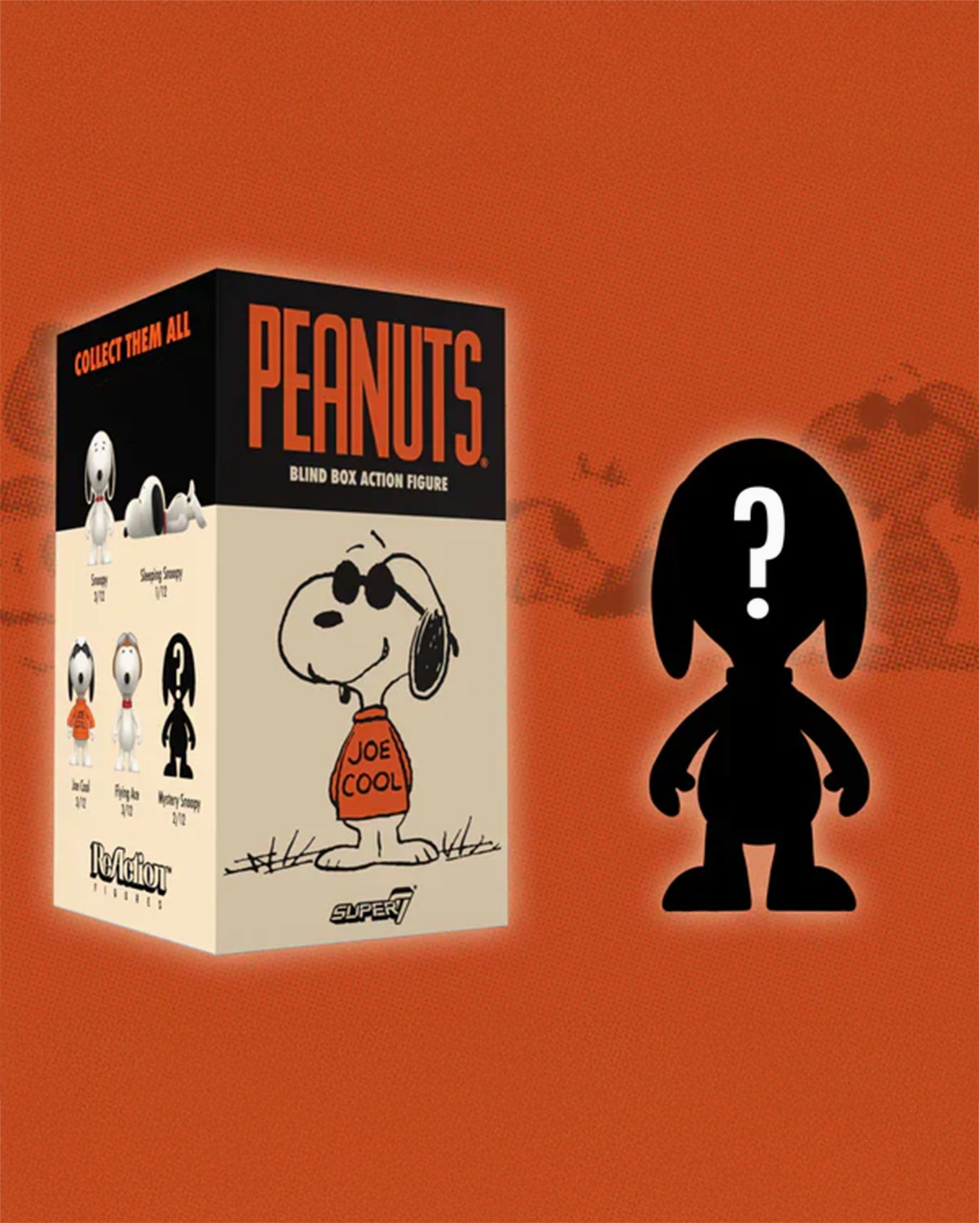 Super7 Verrassingsdoos (1 stuk) Peanuts (So Many Snoopies!)