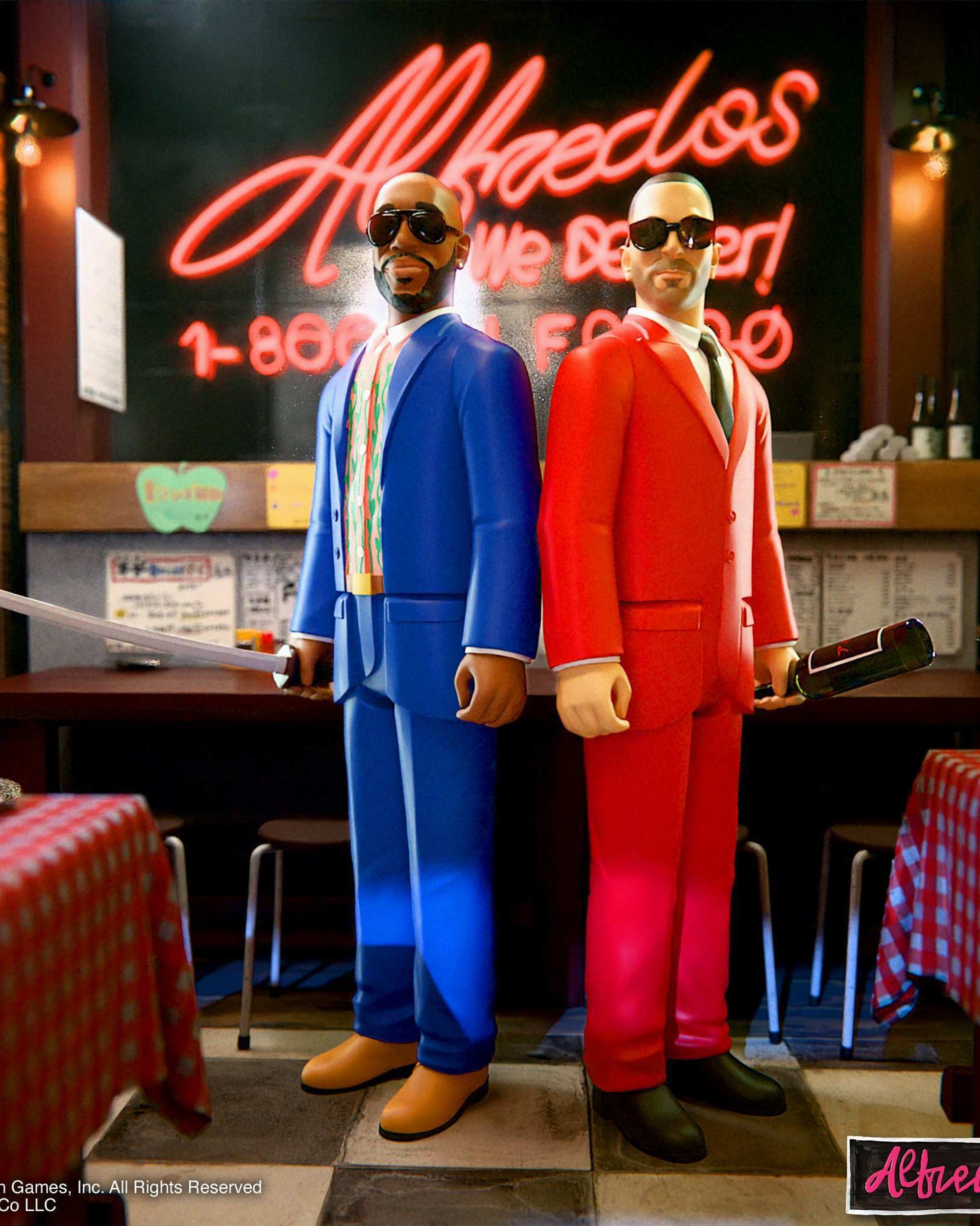 Super7 ReAction Alfredo Freddie Gibbs and The Alchemist 2-Pack
