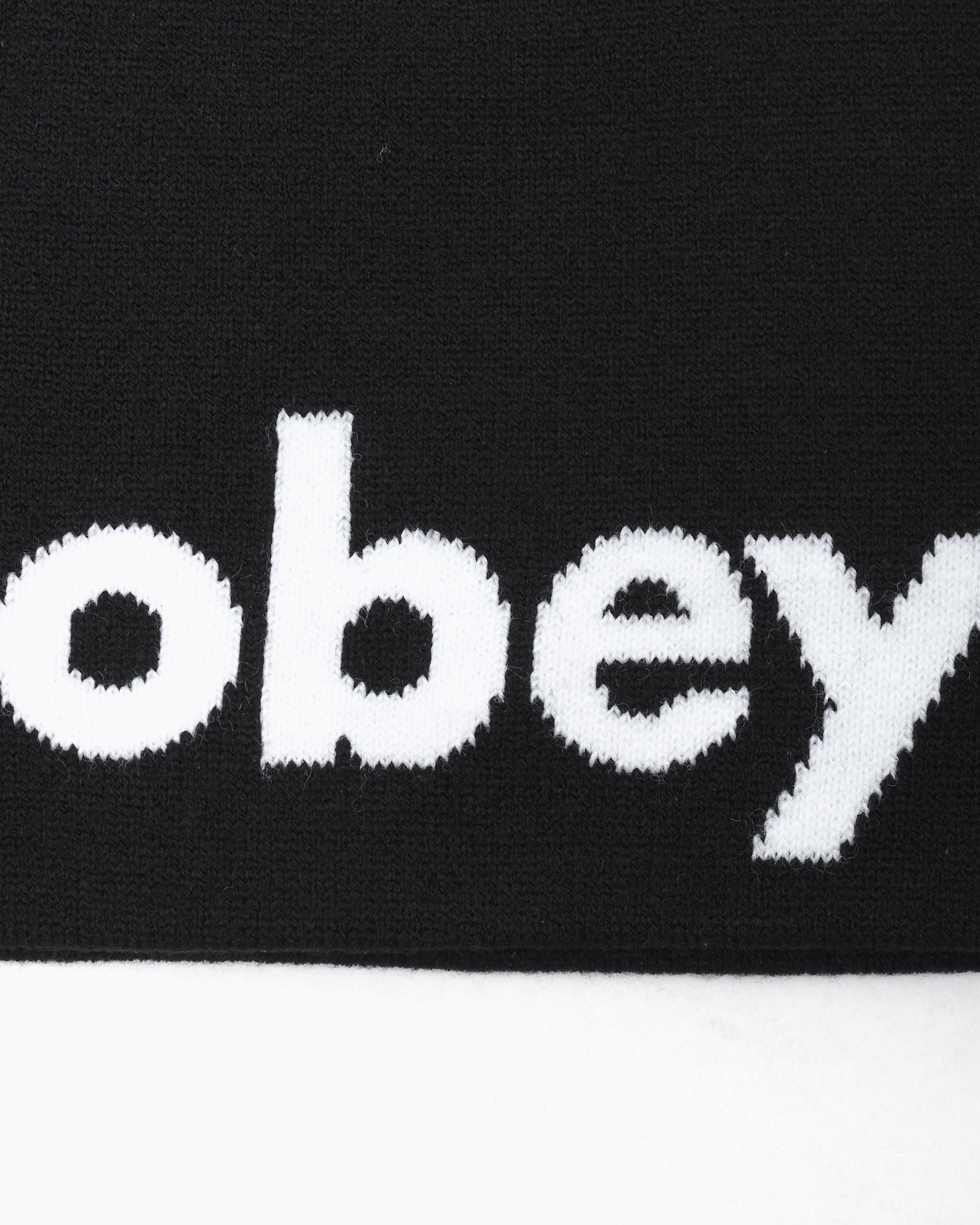 Beanies & Hats OBEY Clothing Lowercase Unisex Beanie - 100030191-BLK