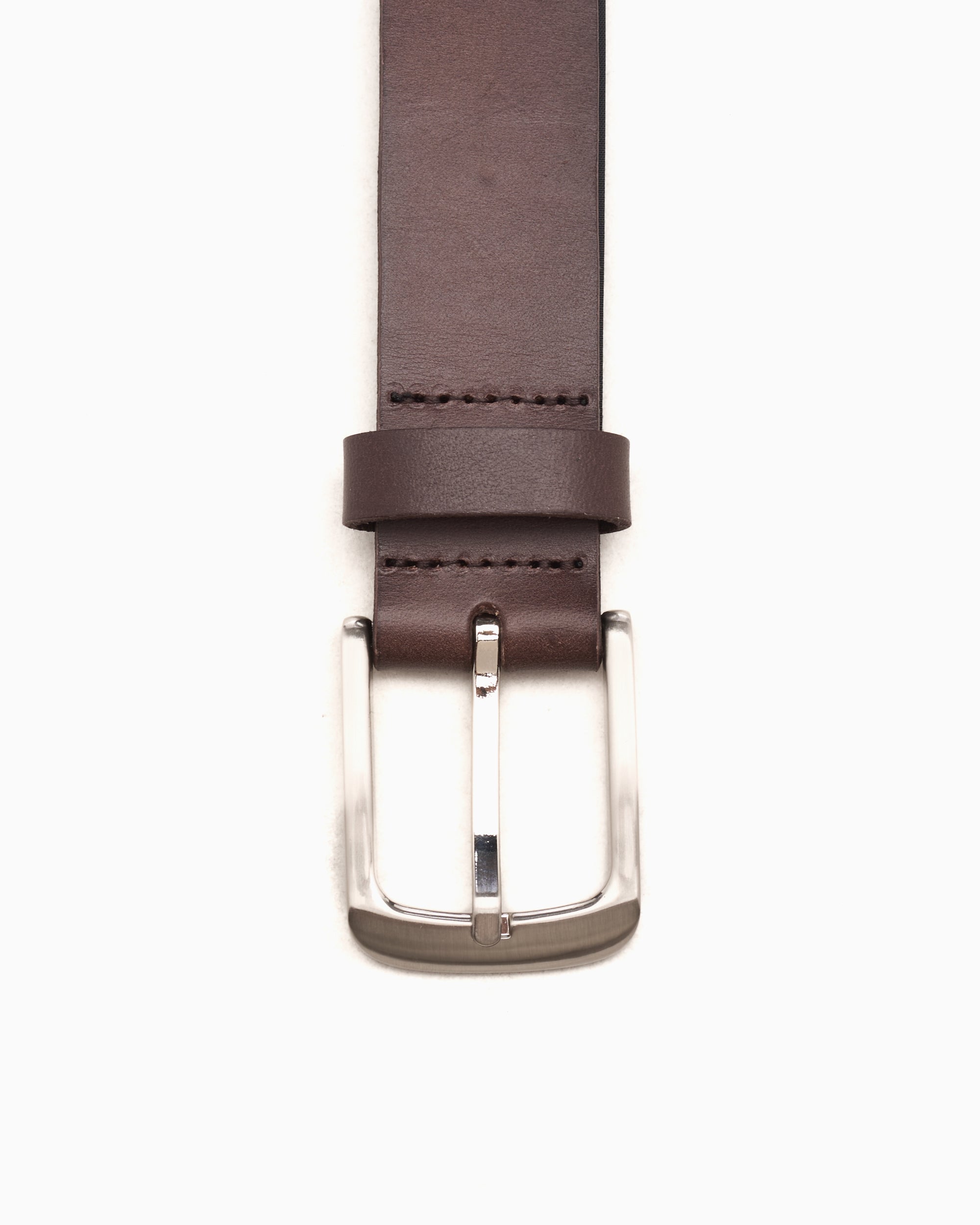 Belts Metalwood Logo Unisex Belt - MWS25-09-01-BRN