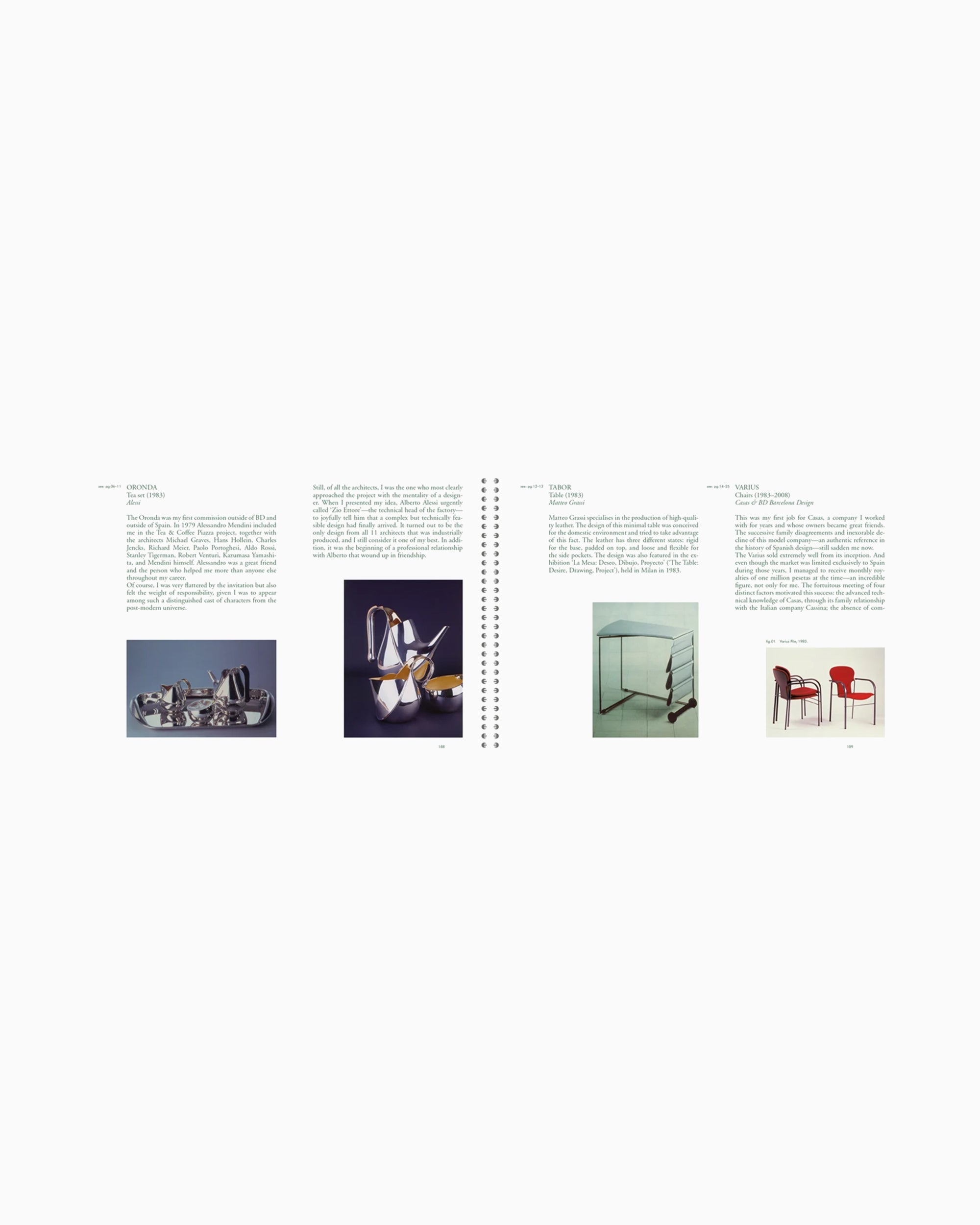 Books Magazines apartamento Sketchbook: The Industrial Design of Oscar Tusquets Blanca - 9788409182688