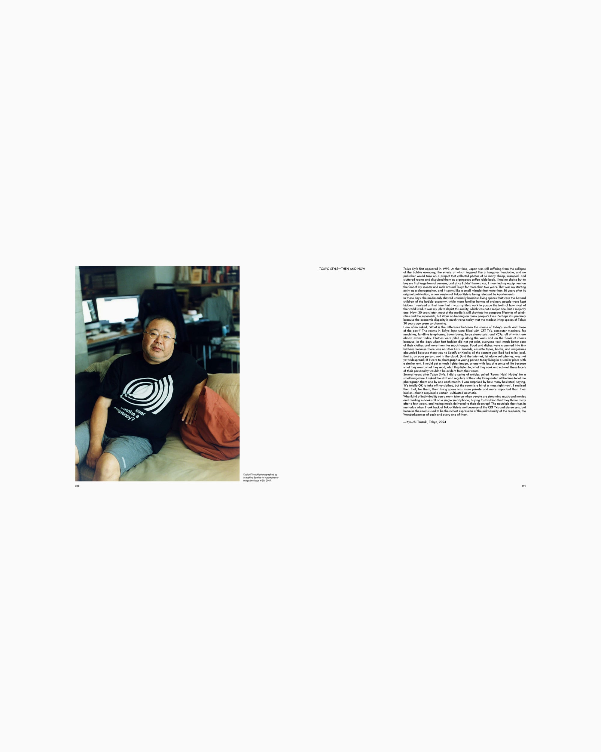 Books Magazines apartamento Tokyo Style by Kyoichi Tsuzuki - 9788409626991
