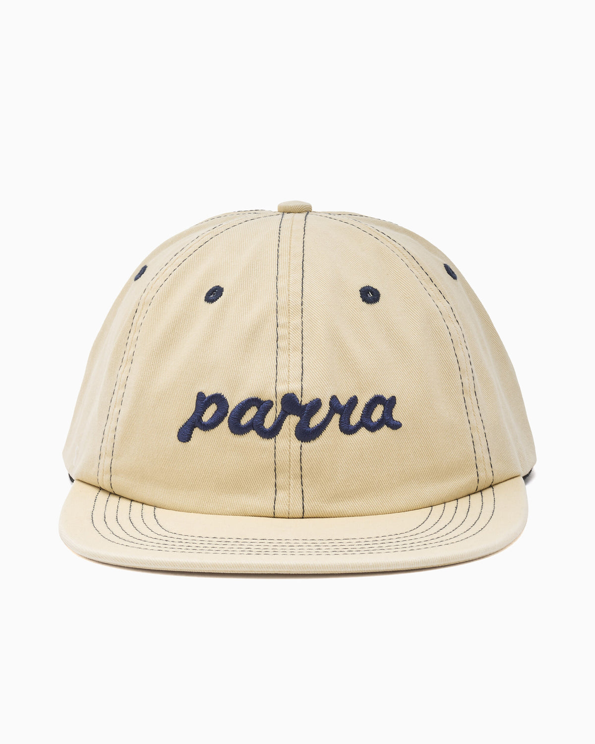 Caps by Parra Lowercase Scriptlogo Unisex Cap - 56374-Natural