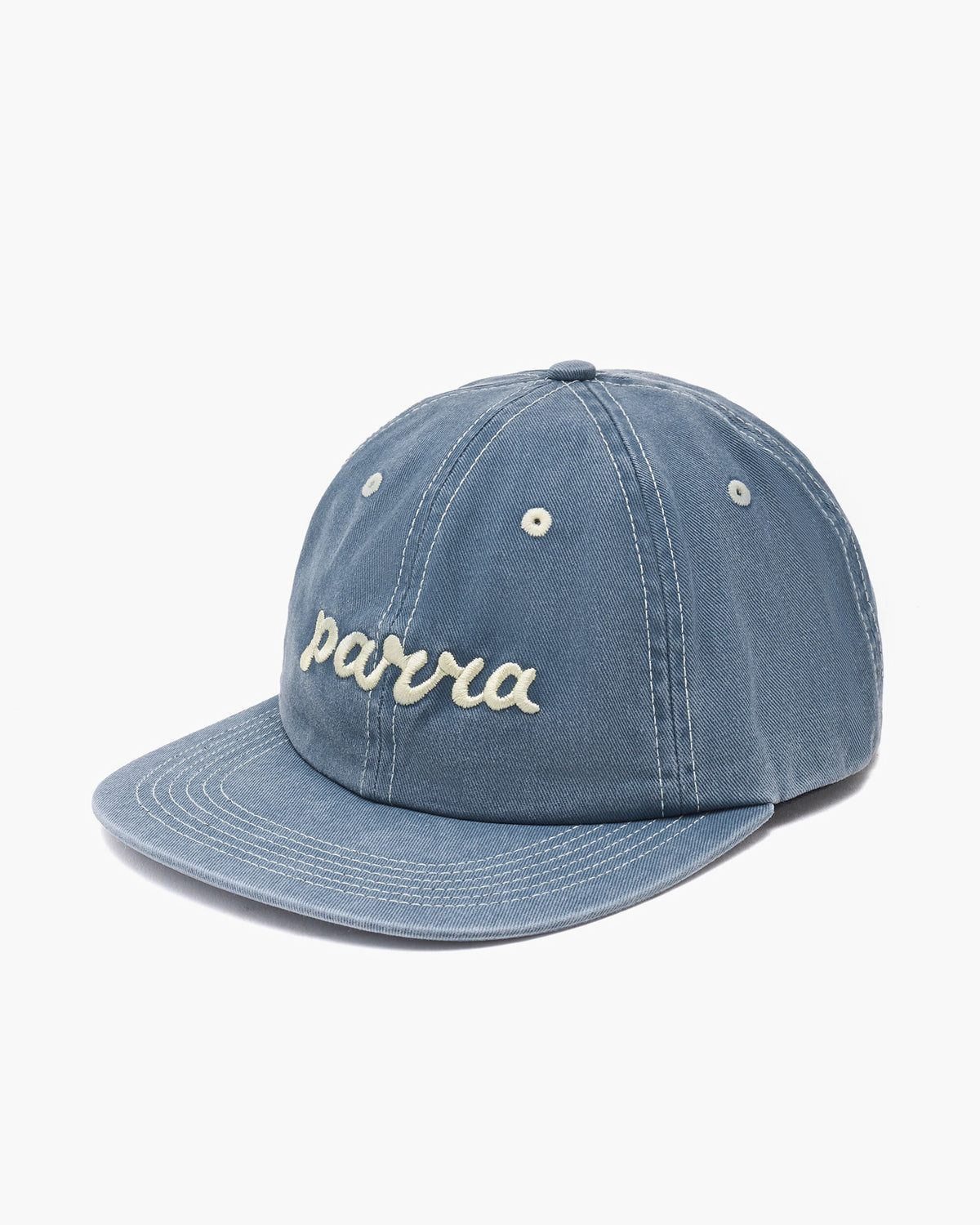 Caps by Parra Lowercase Scriptlogo Unisex Cap - 56375-Blue