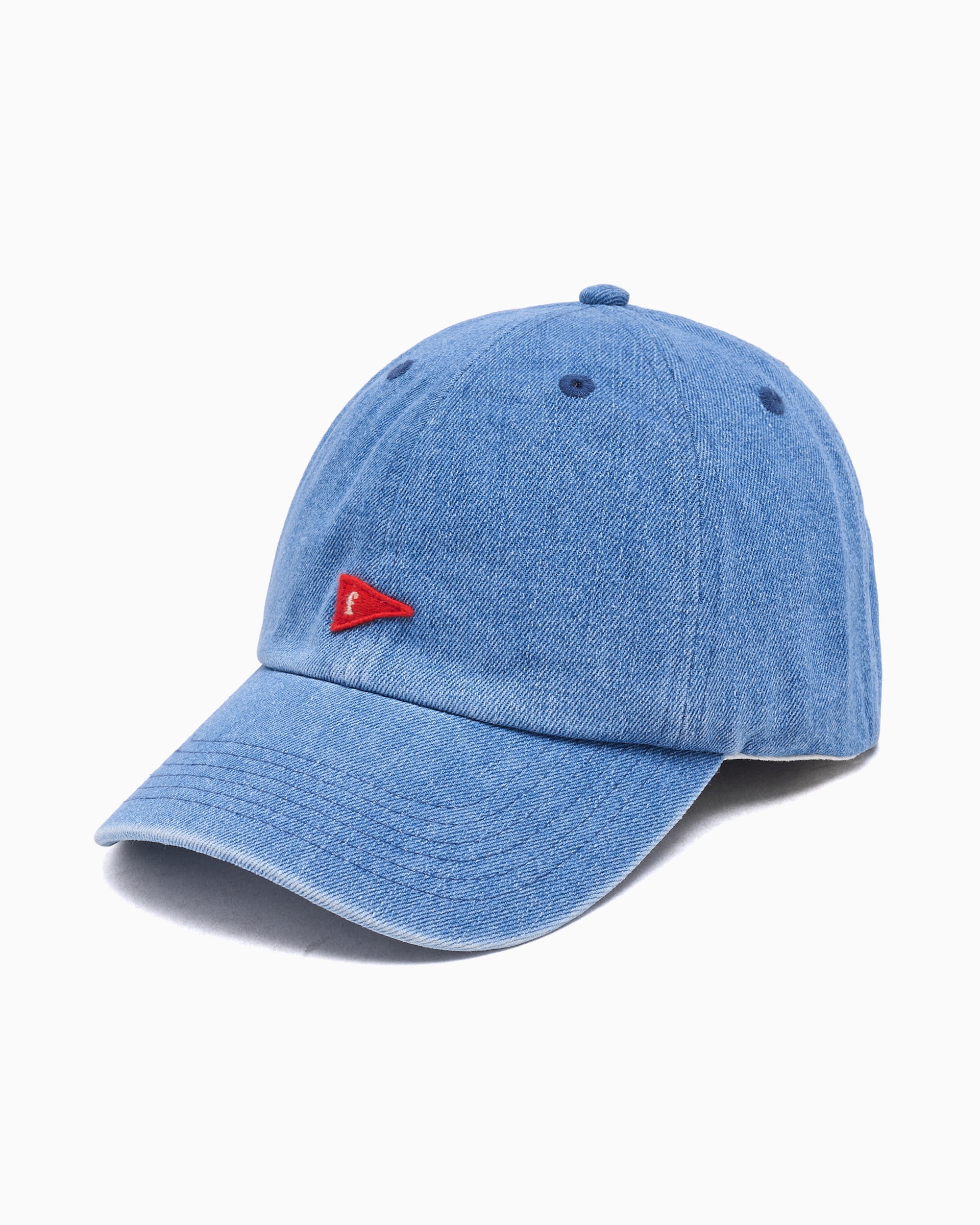 Caps forét Flag Washed Unisex Cap - F7065-DENIM