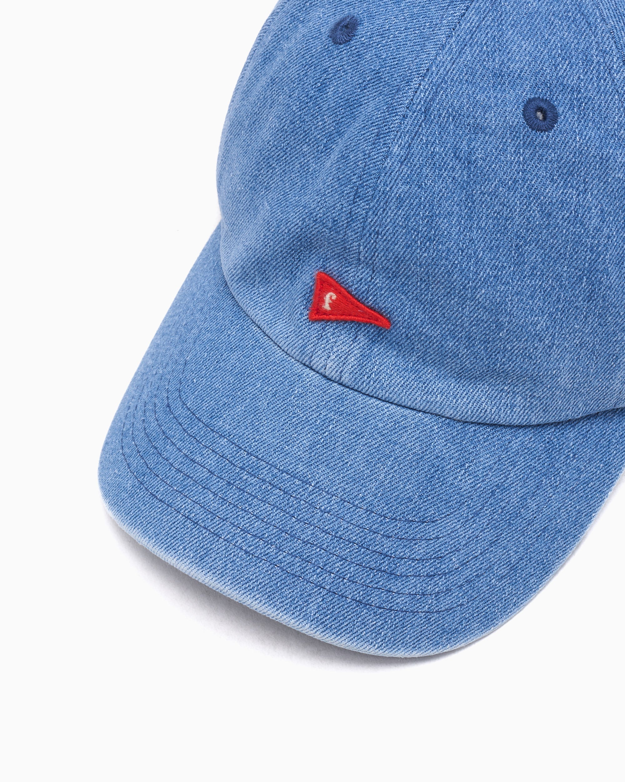 Caps forét Flag Washed Unisex Cap - F7065-DENIM