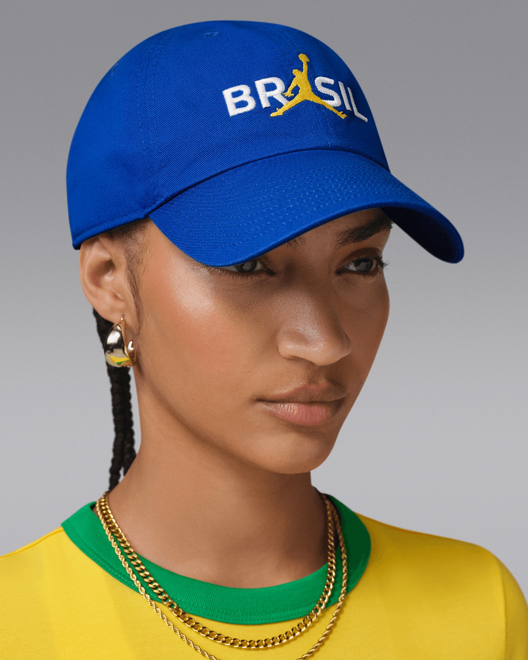 Caps Jordan Club Brasil Unisex Cap - IO4449-417