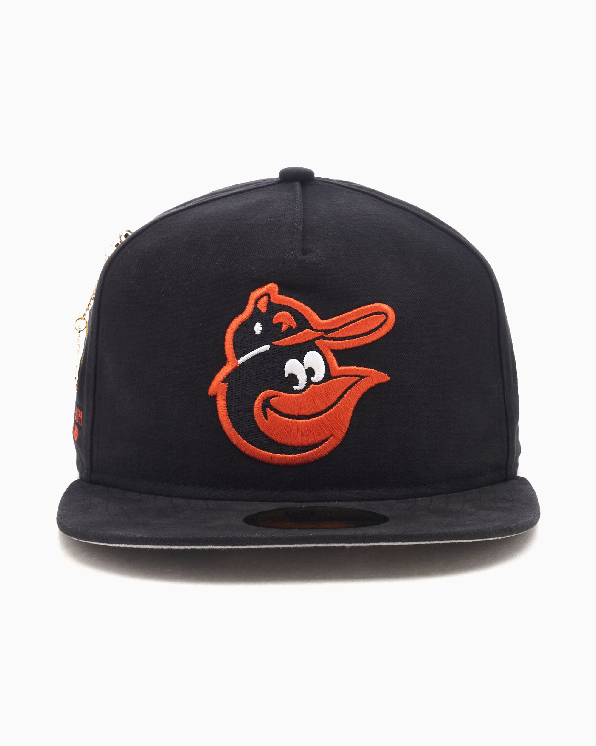 Caps New Era Golfer Baltimore Orioles VS Cooperstown Championship Side Flag Unisex Cap Unisex Cap - 60640949