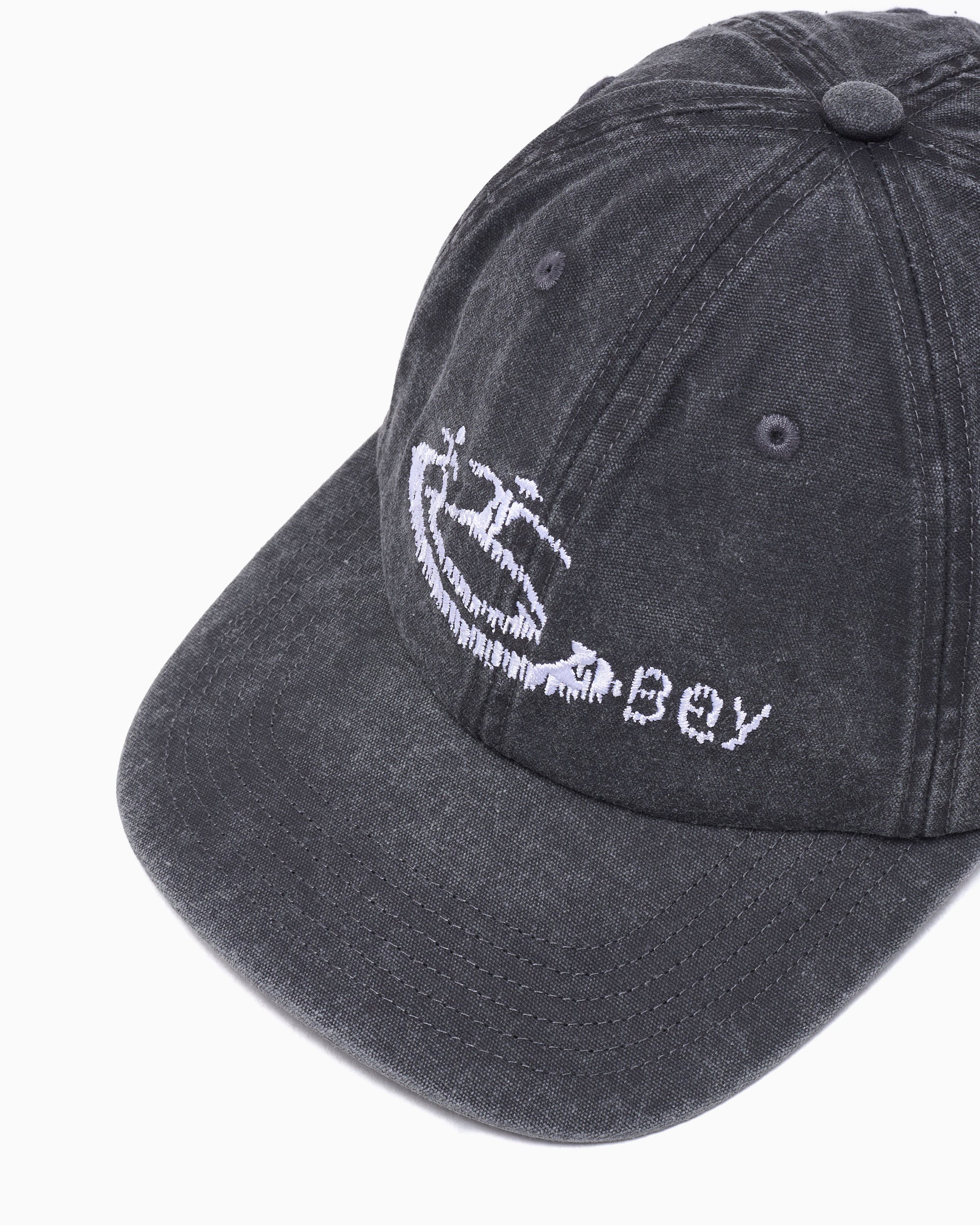 Caps OBEY Clothing Pigment Corp 6 PNL Unisex Cap - 100580419-BLK