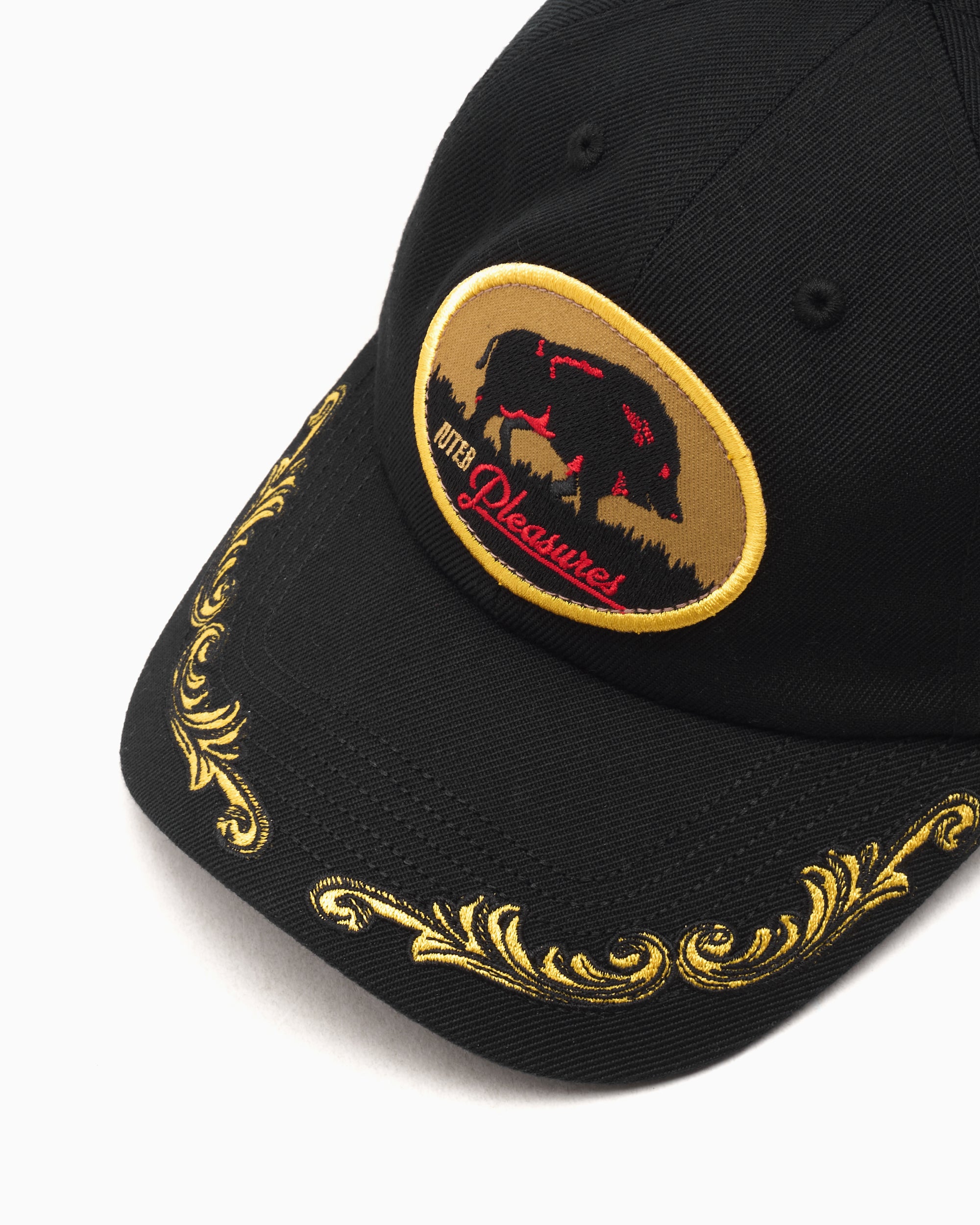 Caps Pleasures Daniele Unisex Cap Unisex Cap - P24IU013-BLACK