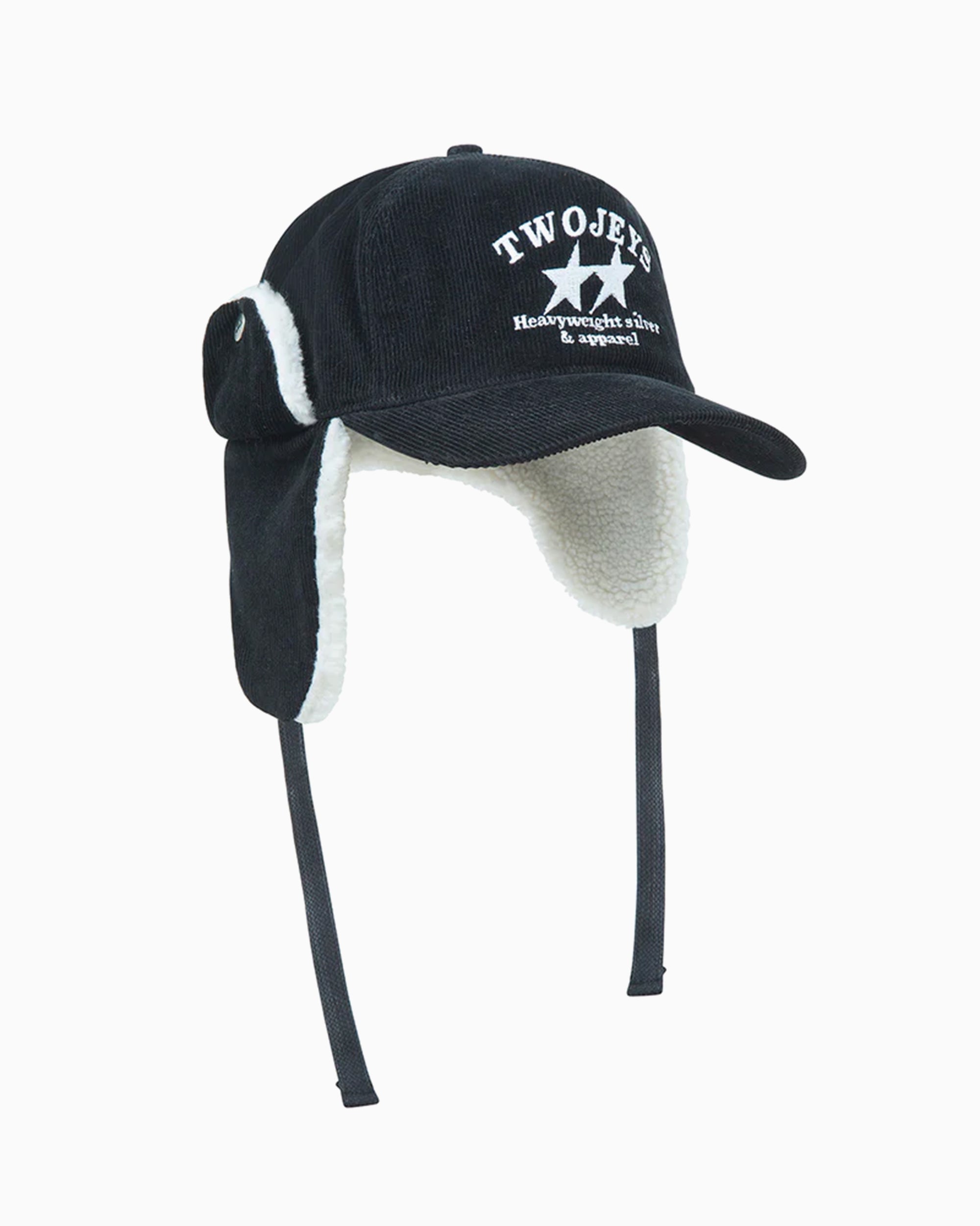 Caps TwoJeys Heavy Silver With Earflaps Unisex Cap - 324115800