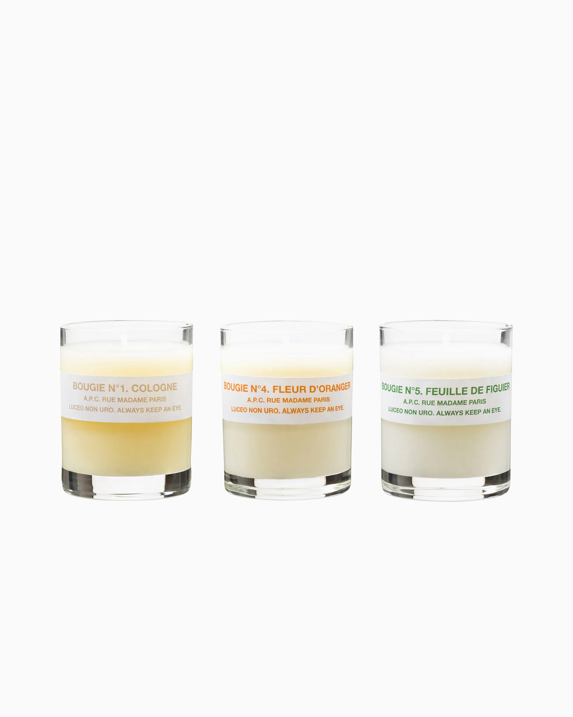 Decoration A.P.C. A.P.C. Mini Candle (Kit 3) Mini Scented Candles - YBZAA-M84002-VAZ