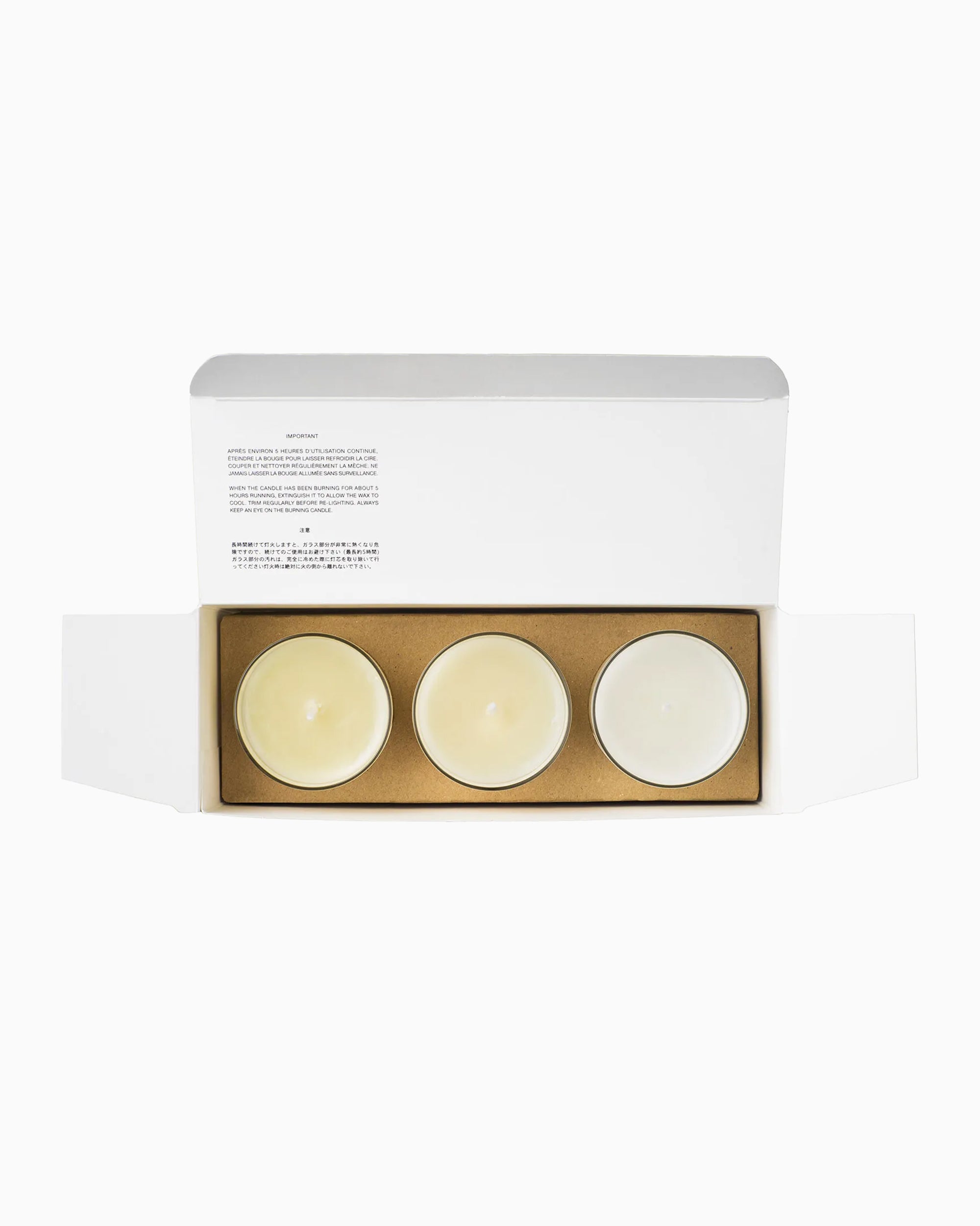 Decoration A.P.C. A.P.C. Mini Candle (Kit 3) Mini Scented Candles - YBZAA-M84002-VAZ