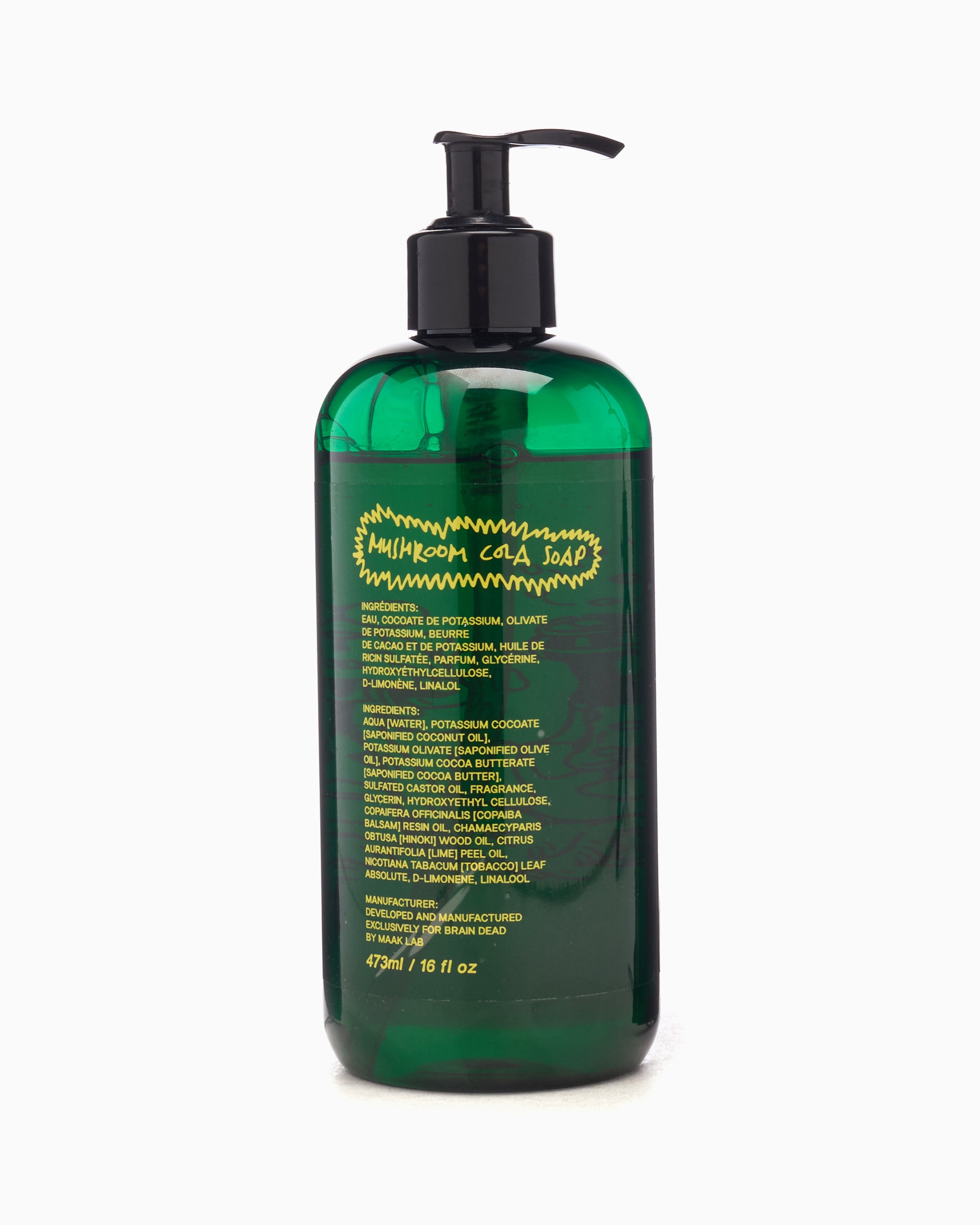 Decoration Brain Dead Shroom Cola Liquid Castile Wash Soap - P24A02004034