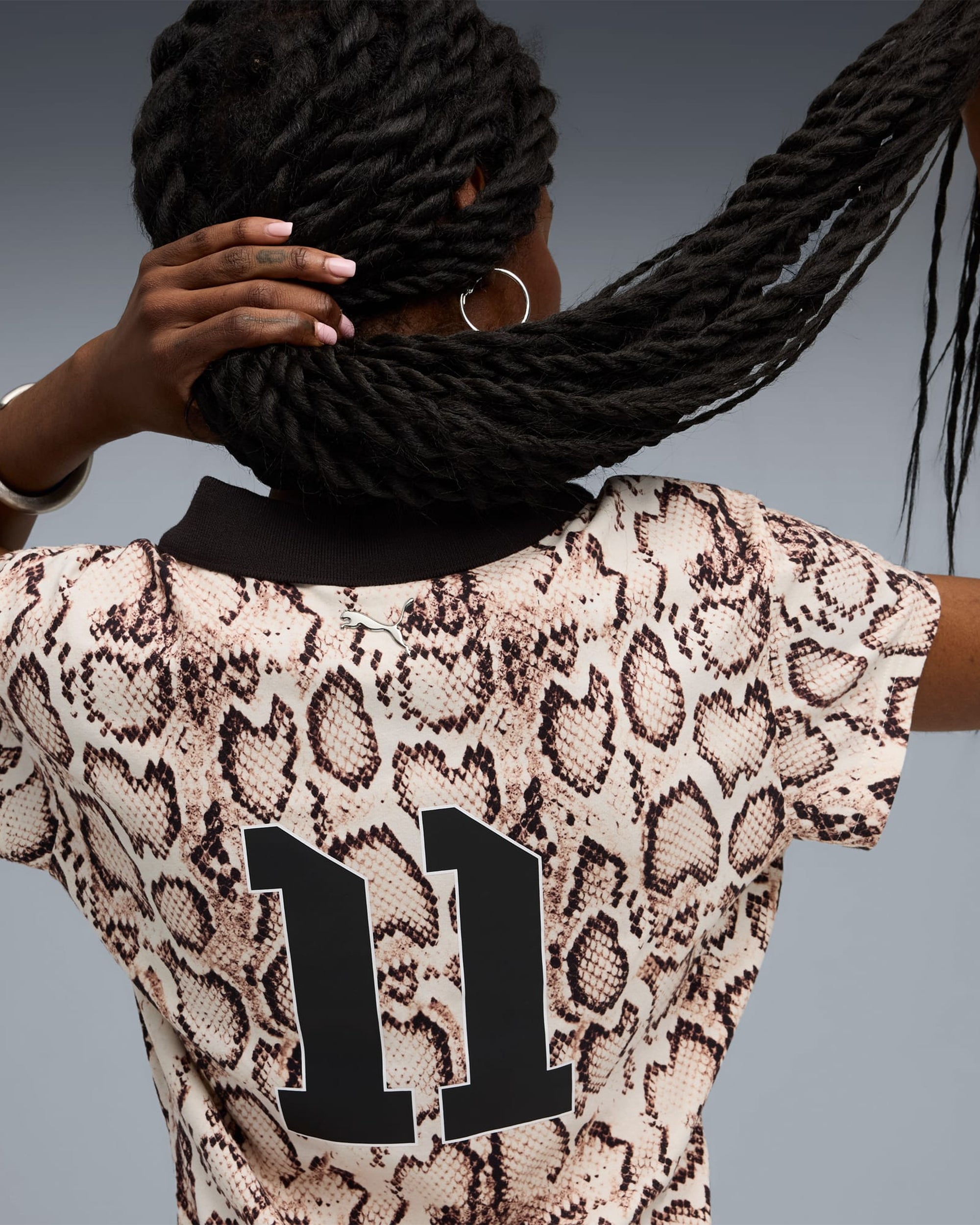 Dresses Puma x A$AP ROCKY Snakeskin Futbol Relaxed Women's Short Dress - 633416-36