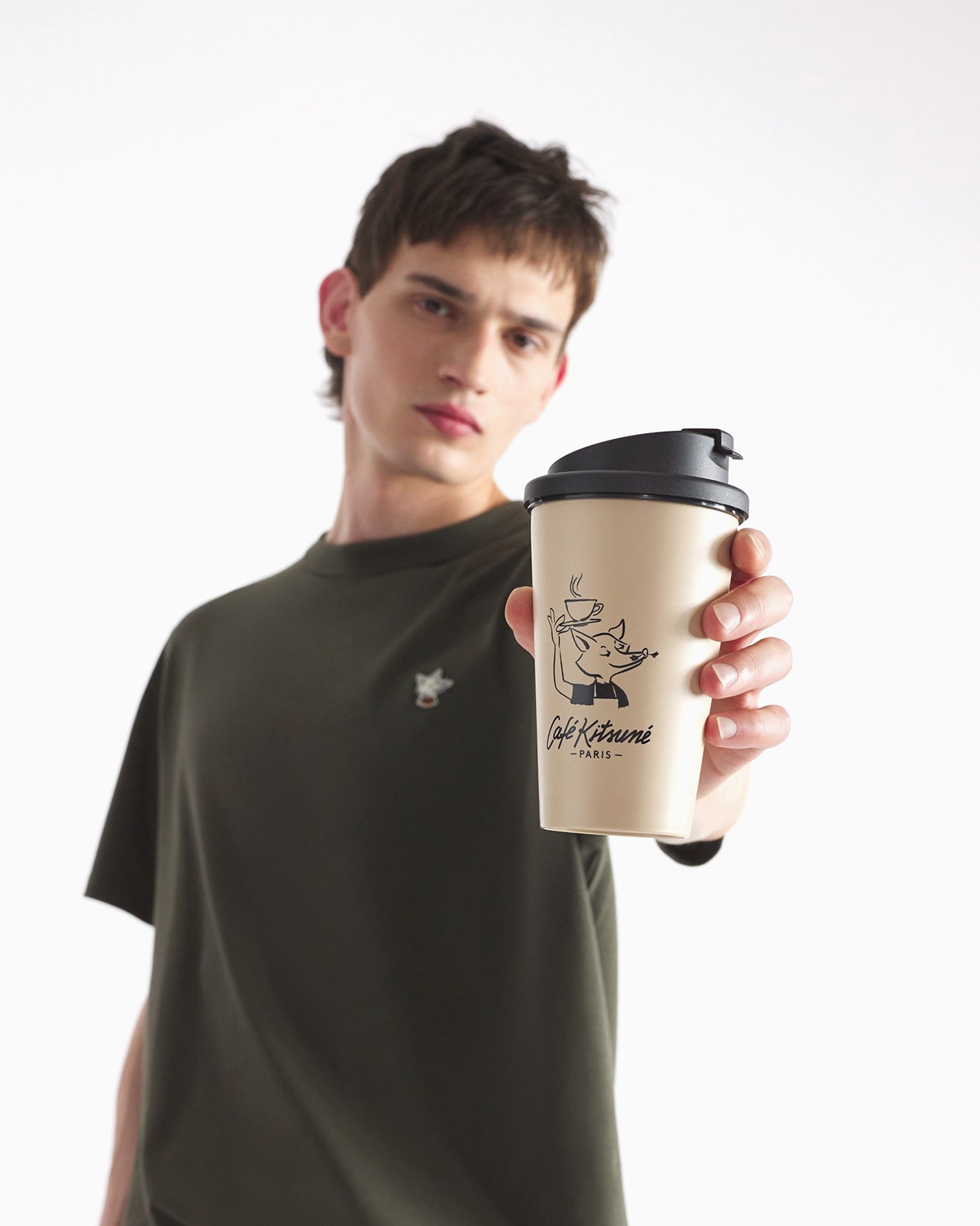 Drinkware Café Kitsuné Barista Fox Mug - CKLU08102O0017-P709