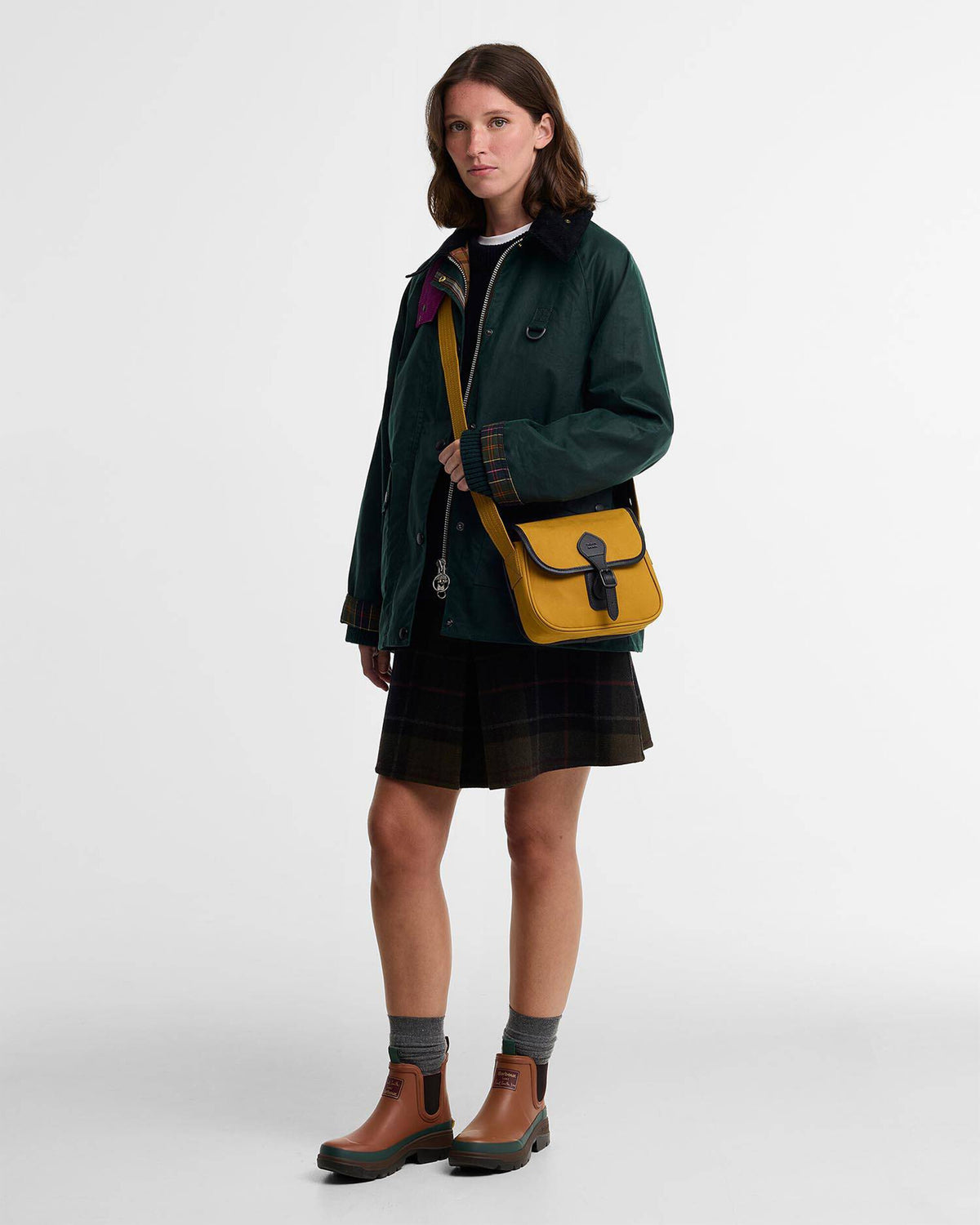 Handbags Barbour x Paul Smith Mini Tarras Unisex Shoulder Bag - UBA0796YE74