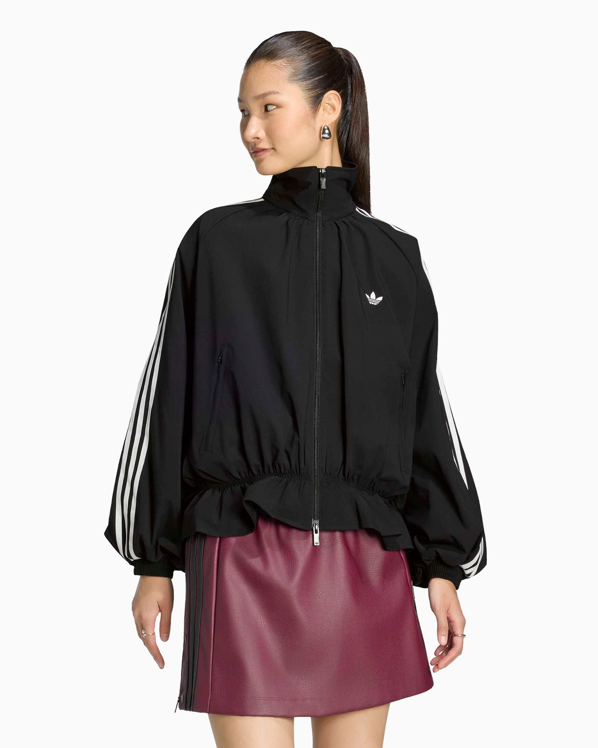 Jackets Coats adidas Originals Blousy Ruffled Oversize Women's Light Jacket - LG4075