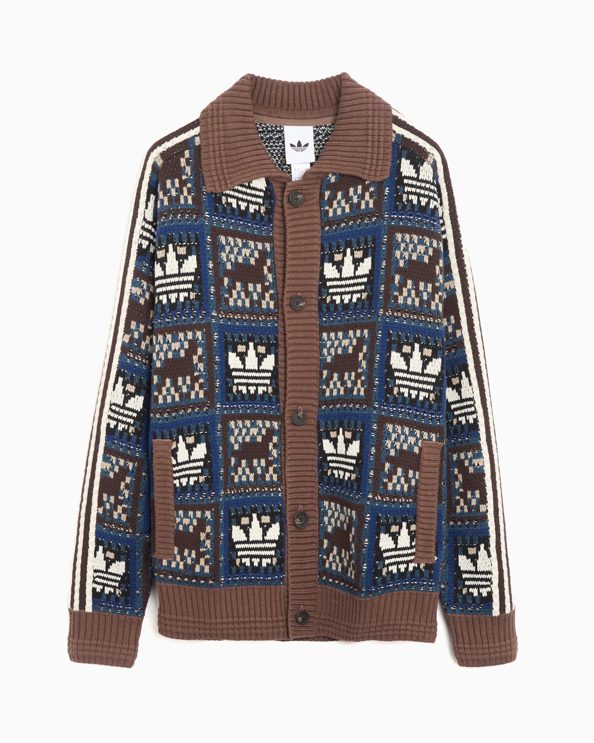 Jackets Coats adidas Originals Graphic Relaxed Unisex Cardigan - KT0715