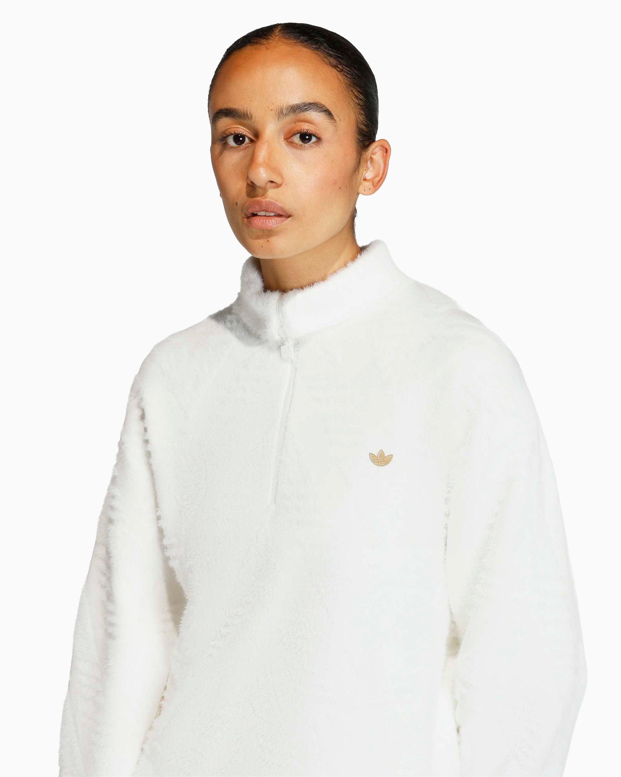 Jackets Coats adidas Originals Knitted Women's Fleece Jacket - KE1298