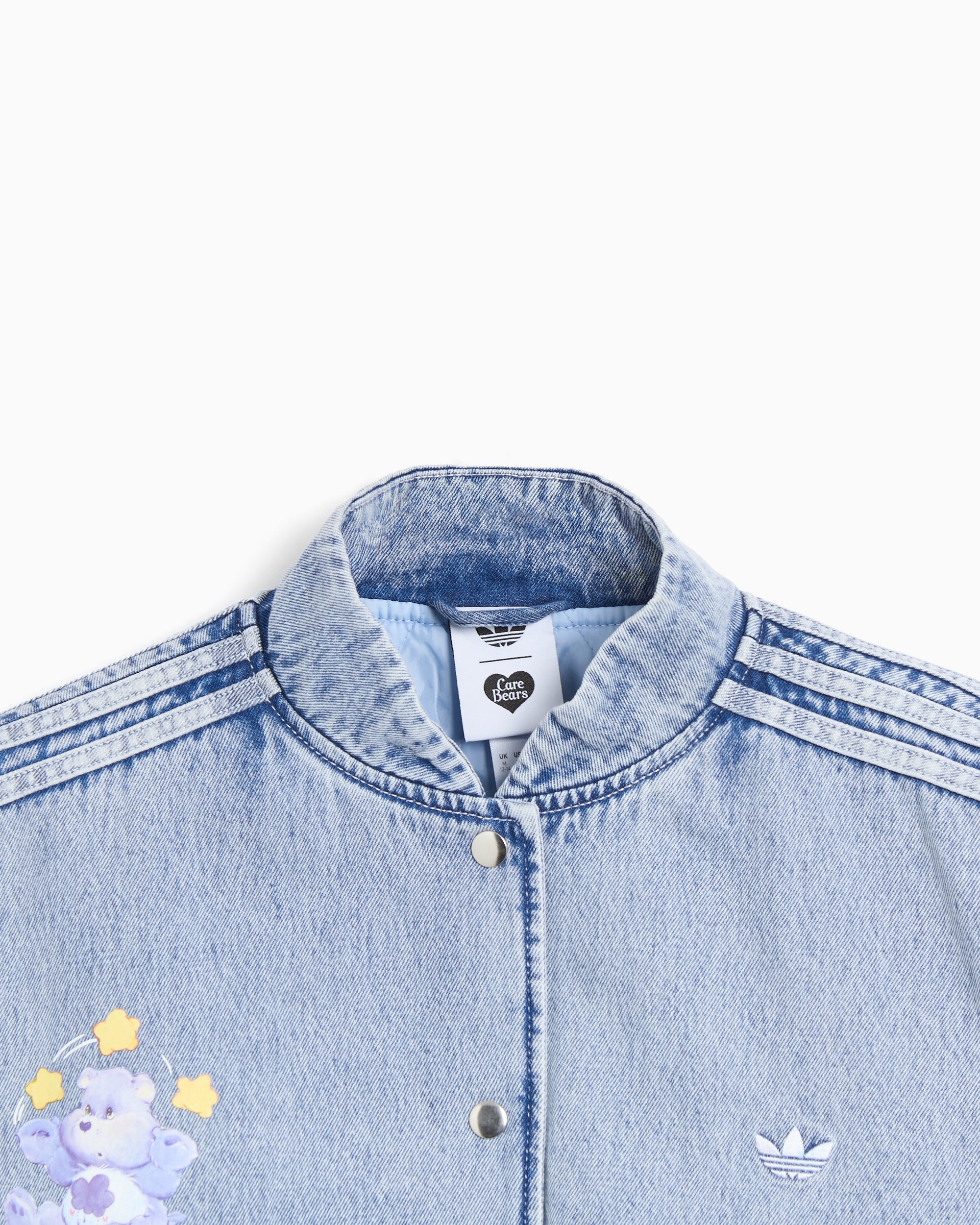 Jackets Coats adidas Originals x Care Bears Embroidered Boxy Women's Denim Jacket - KQ6747