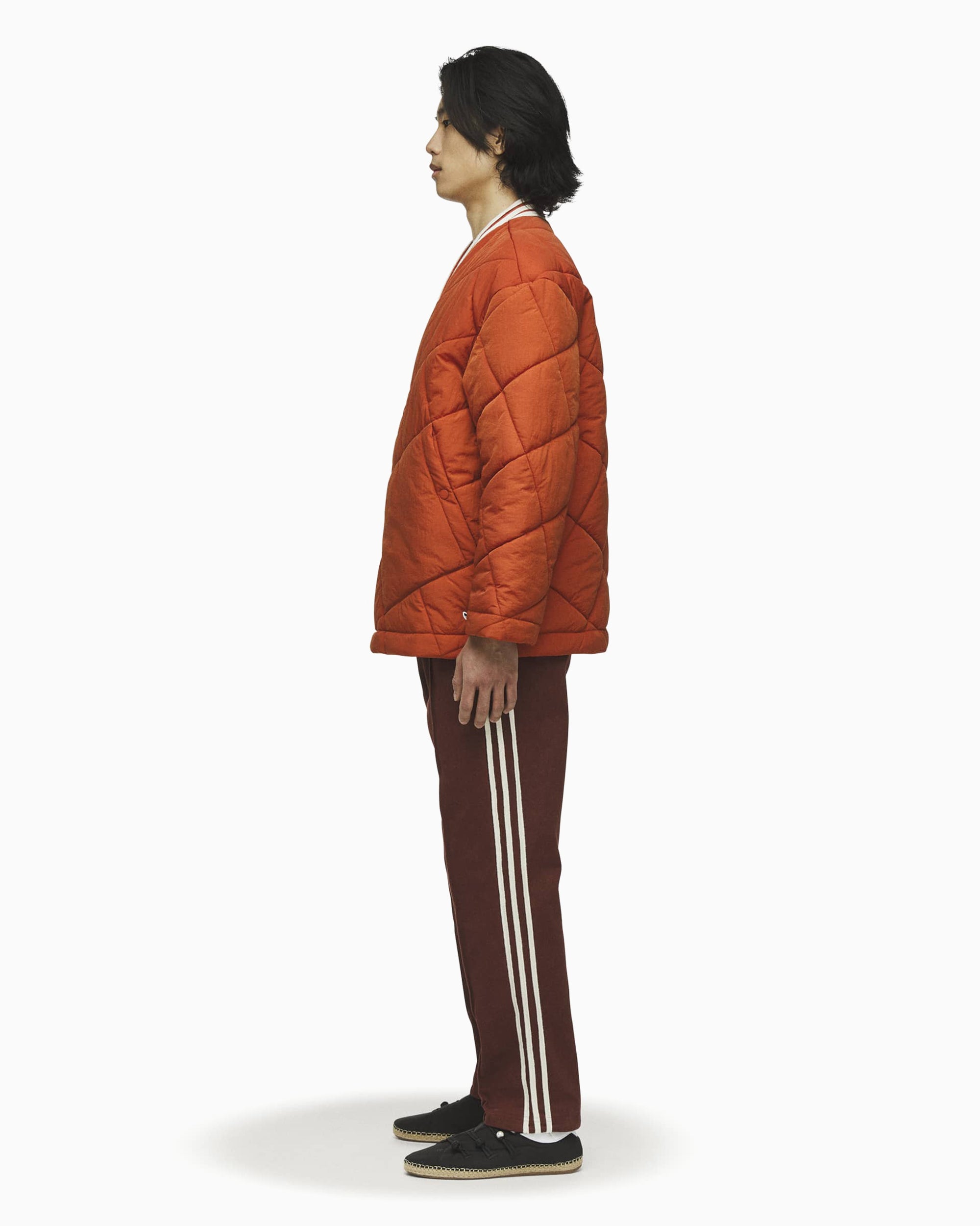 Jackets Coats adidas Originals x CLOT Wrap Relaxed Unisex Quilted Jacket - KD4030