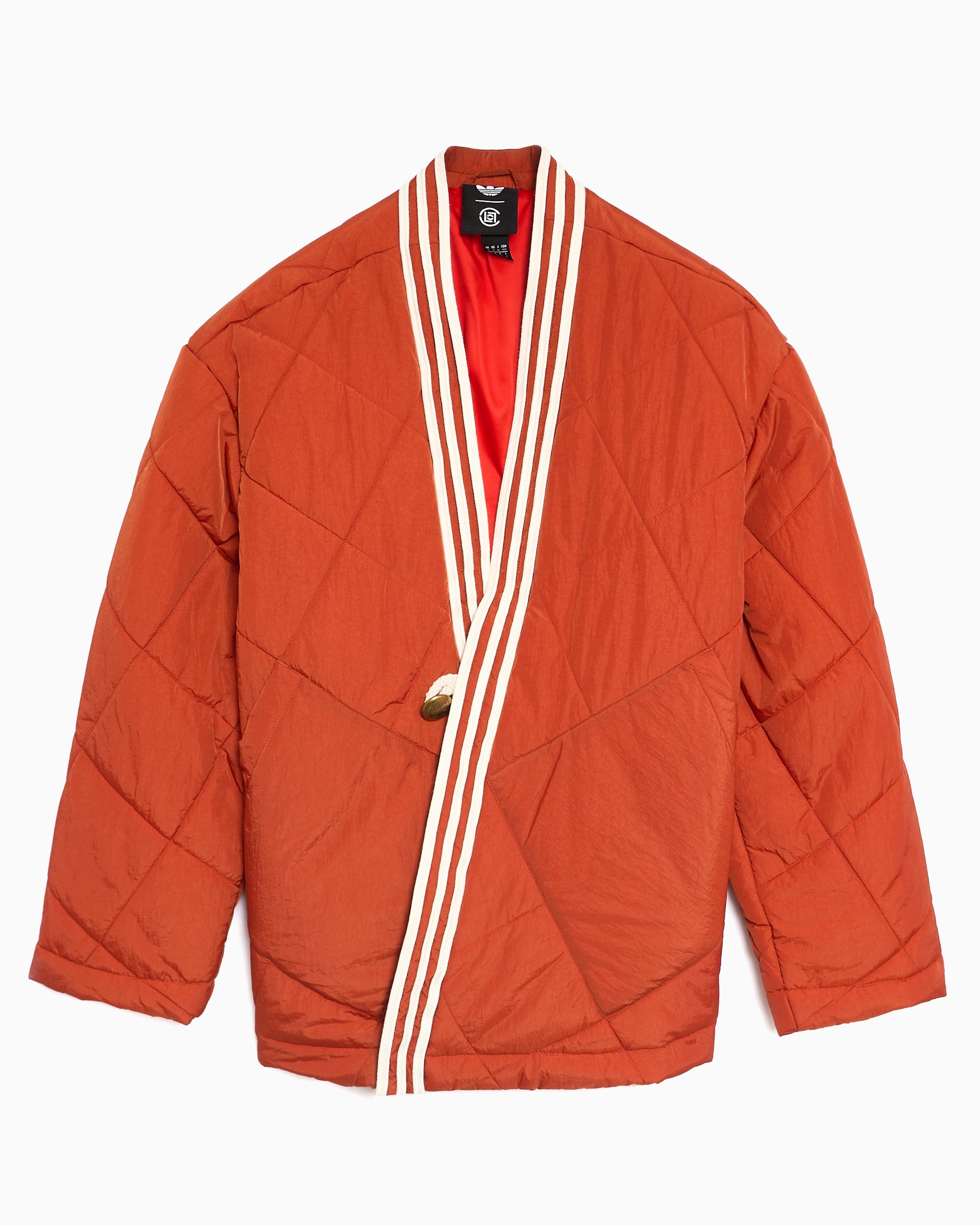 Jackets Coats adidas Originals x CLOT Wrap Relaxed Unisex Quilted Jacket - KD4030