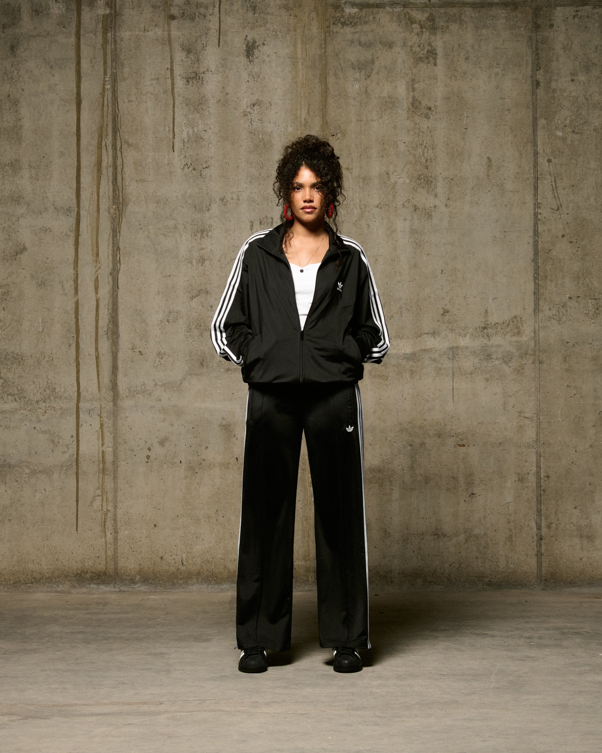 Jackets Coats adidas Originals x FSTVL B FOOTDISTRICT Firebird Adicolor "Keys" Unisex Track Jacket - FD-IJ7058