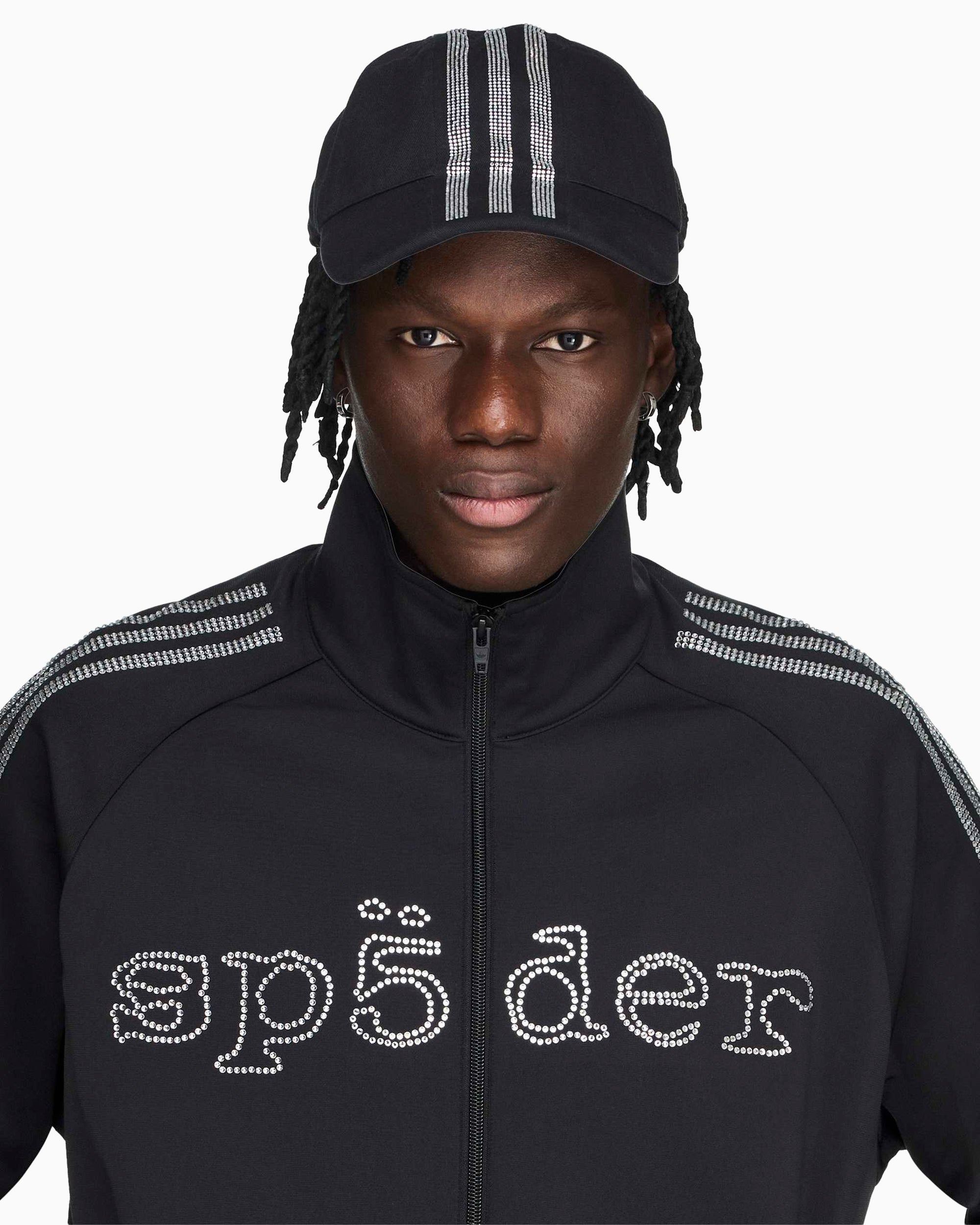 Jackets Coats adidas Originals x Sp5der Rhinestone Slim Unisex Light Jacket - KQ8320