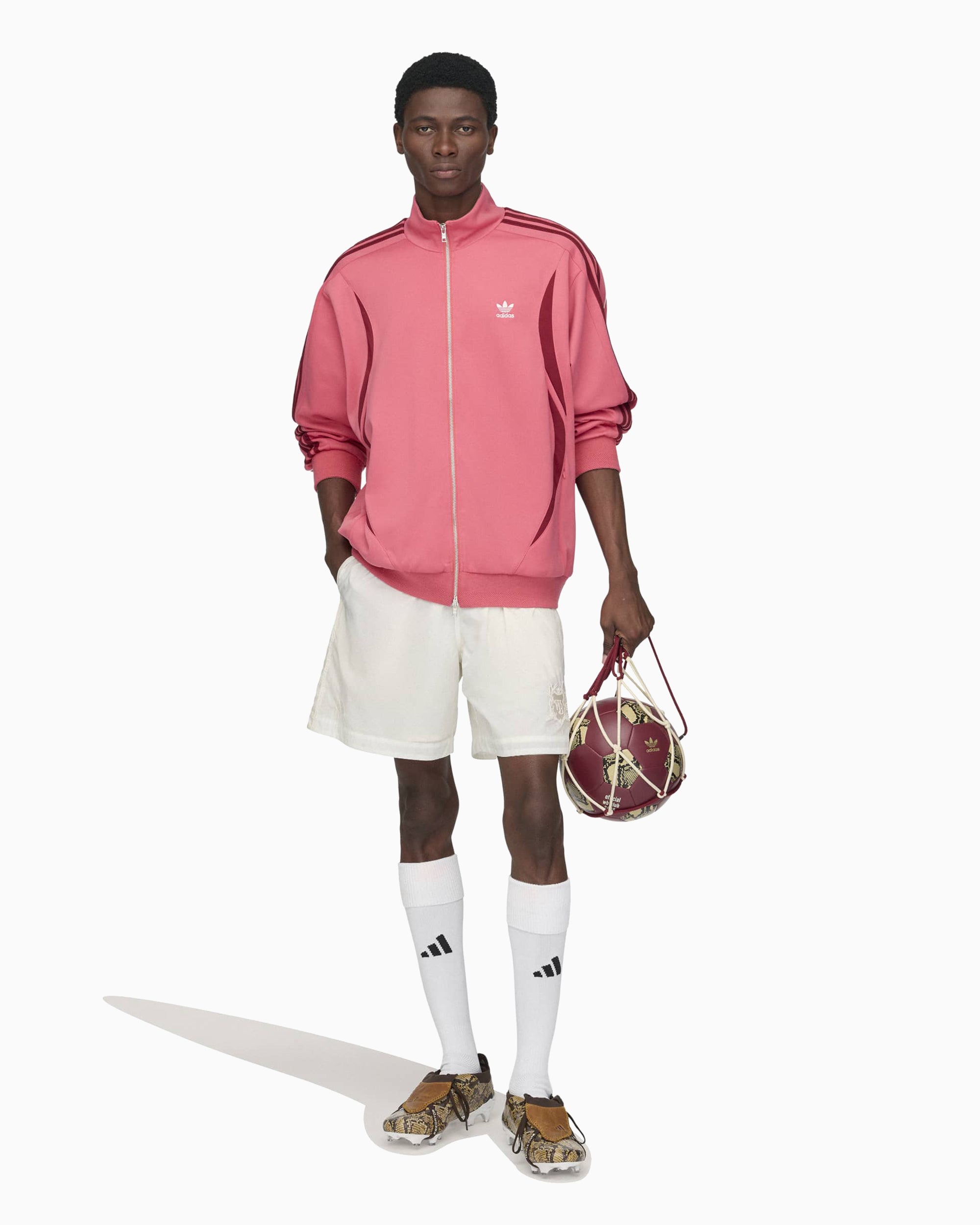 Jackets Coats adidas Originals x Wales Bonner Logo Relaxed Men's Track Jacket - KF5016