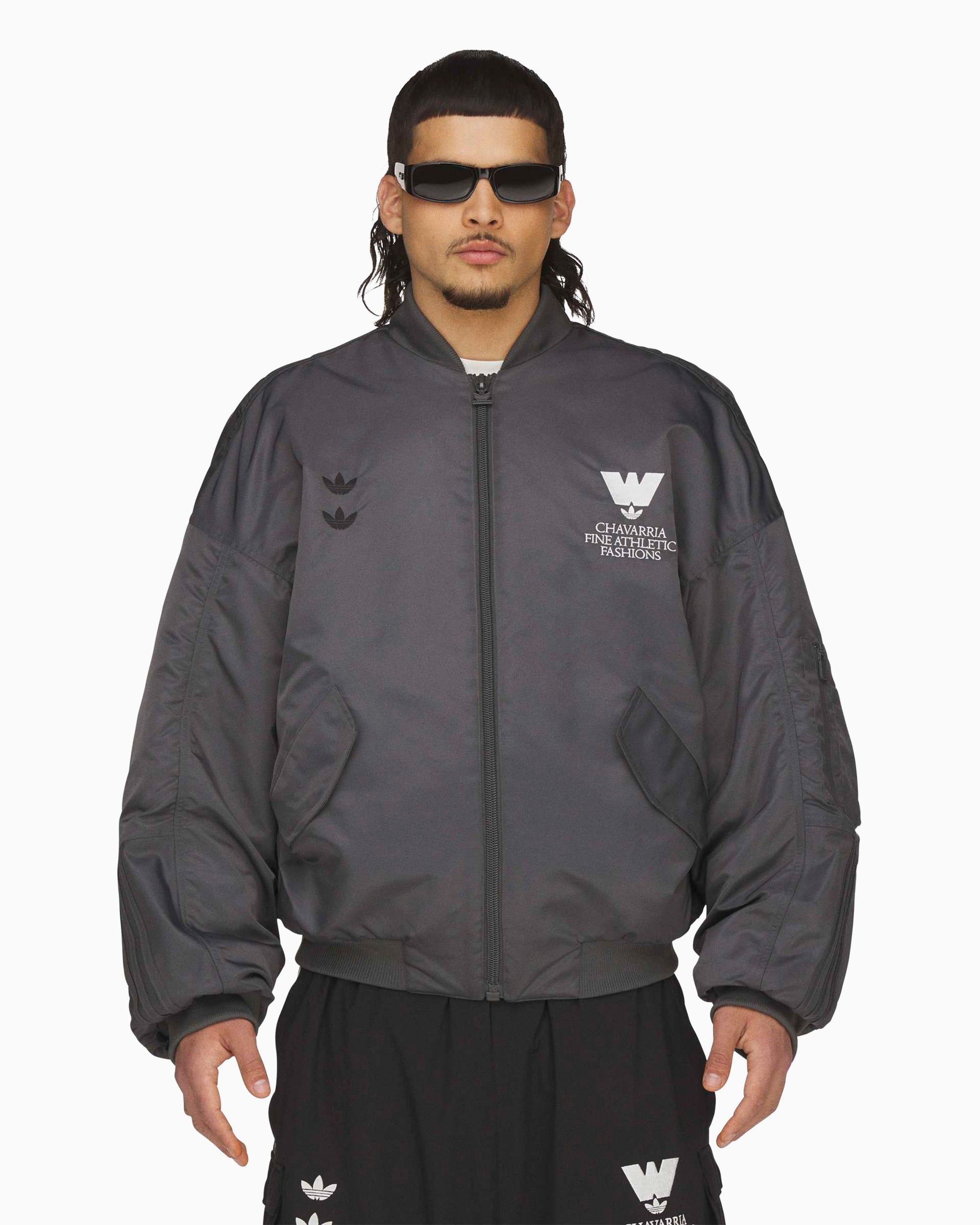 Jackets Coats adidas Originals x Willy Chavarria Graphic Men's Bomber - KV2248