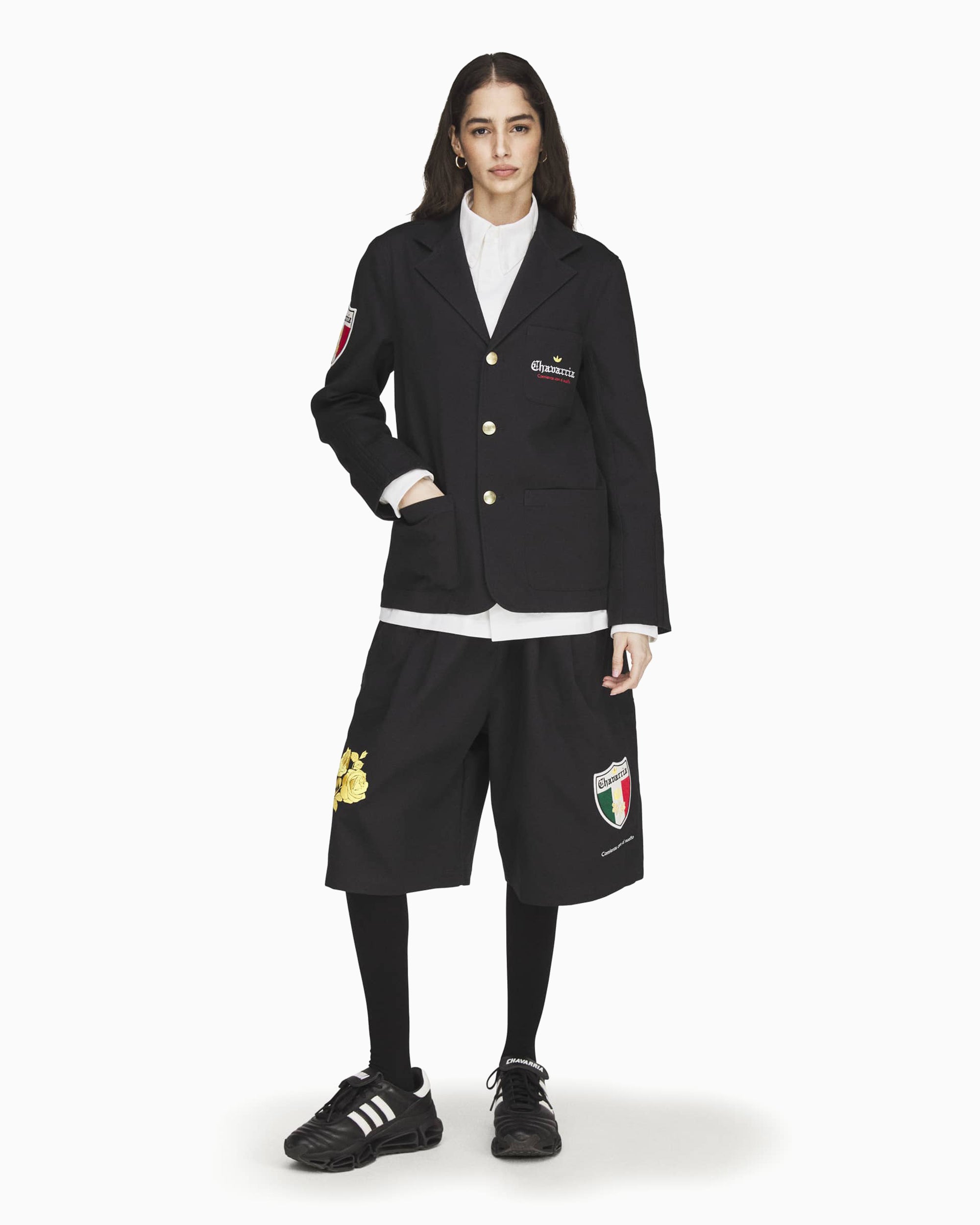 Jackets Coats adidas Originals x Willy Chavarria Players Logo Men's Blazer - KV1966