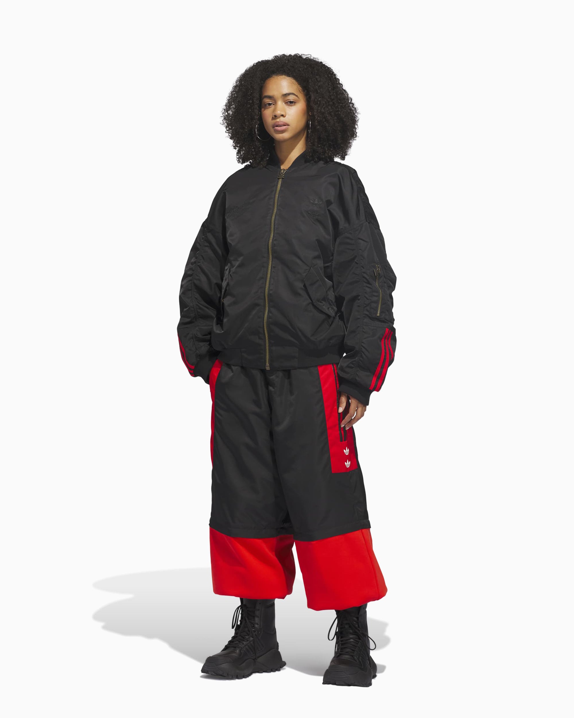 Jackets Coats adidas Originals x Willy Chavarria Satin Relaxed Men's Bomber - KD9361