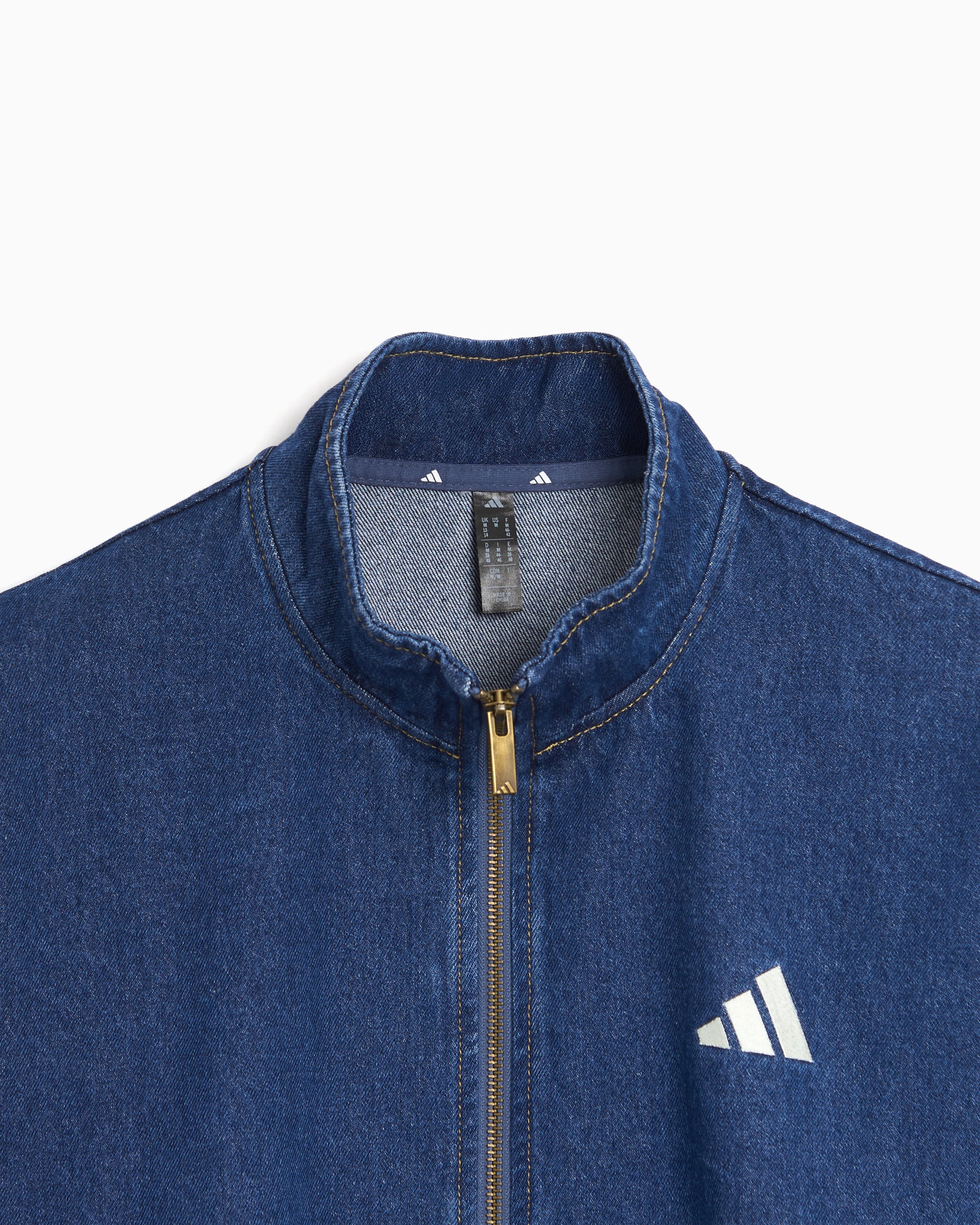 Jackets Coats adidas Stadium Washed Denim For Tracksuits Boxy Women's Denim Jacket - KV0624