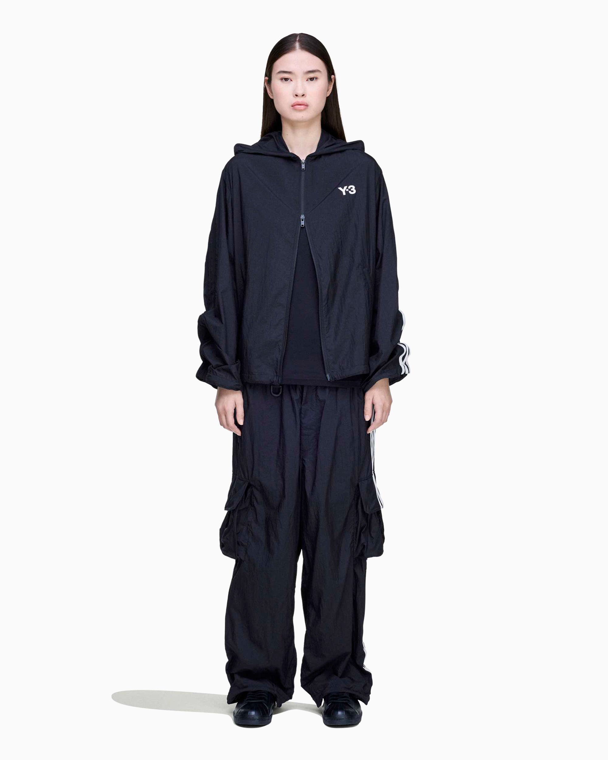 Jackets Coats adidas Y-3 Nylon Wired Logo Relaxed Men's Light Jacket - KF1085