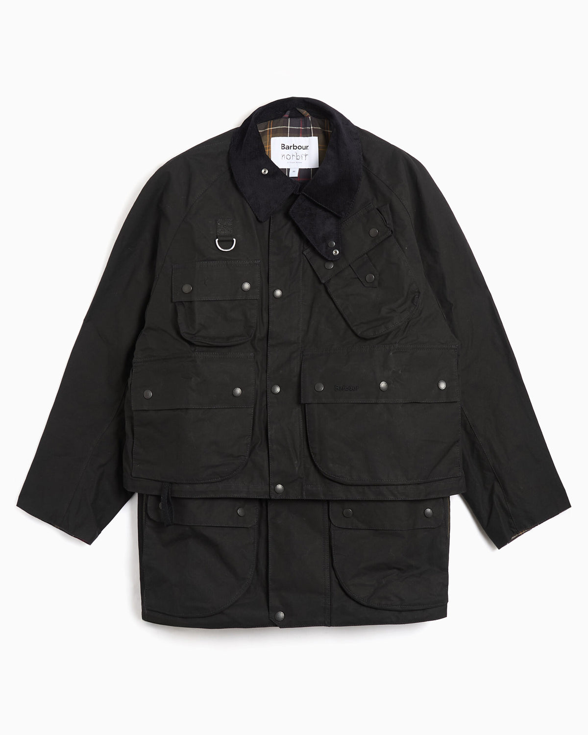 Jackets Coats Barbour x Norbit 3-in-1 Relaxed Men's Rain Jacket - MCA1164BK11