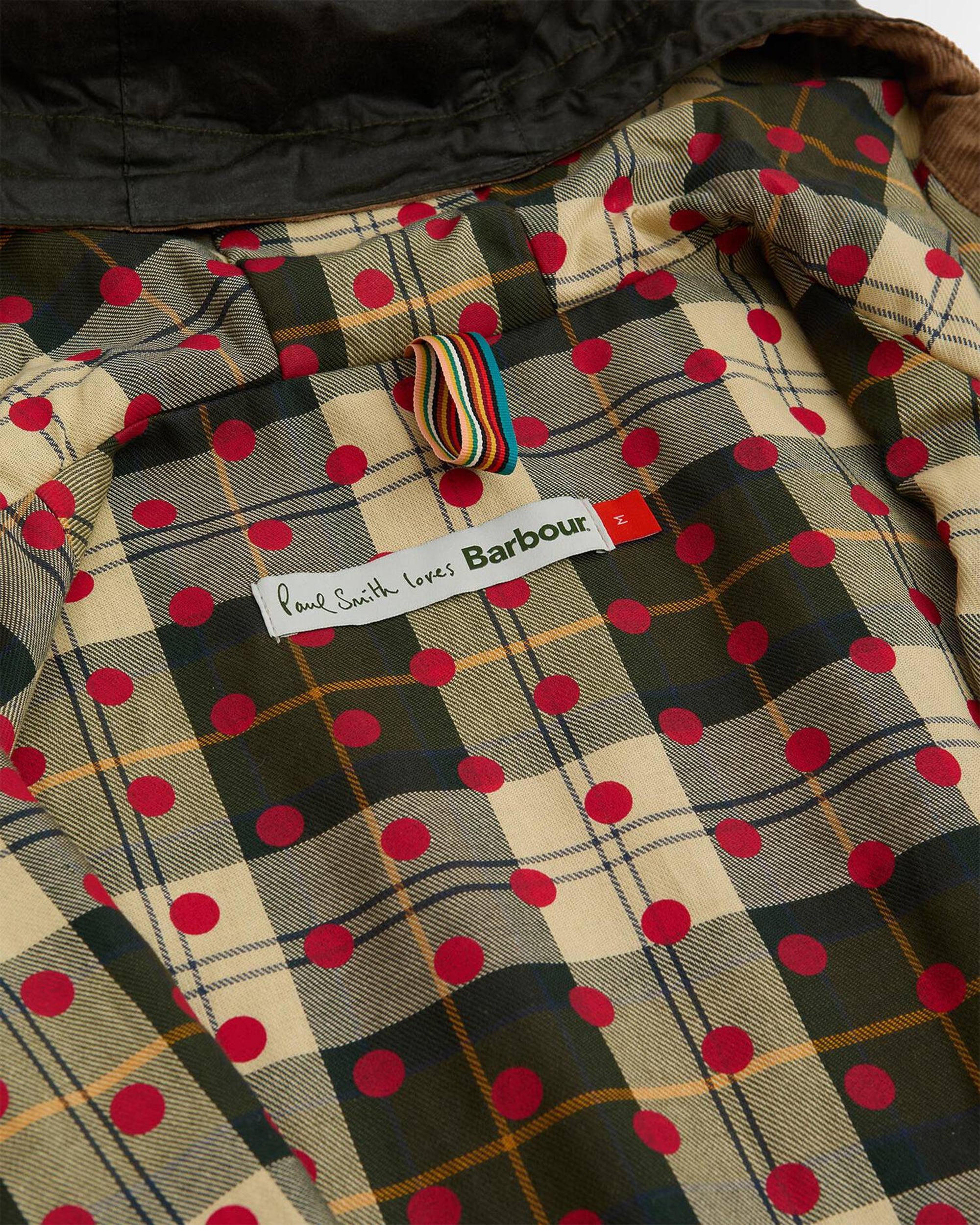 Jackets Coats Barbour x Paul Smith Durham Wax Relaxed Men's Rain Jacket - MWX2561OL51